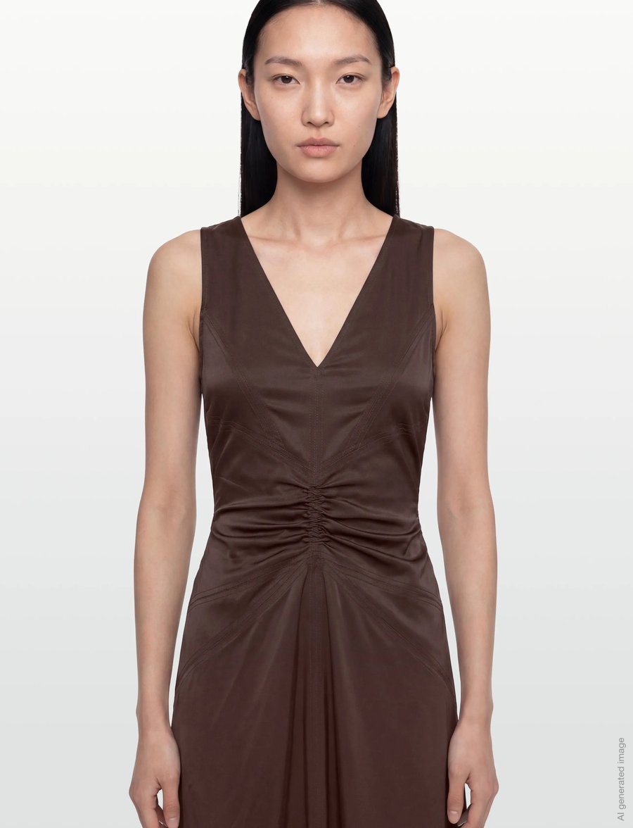 Day Birger et Mikkelsen - Mino -Viscose Stretch - maxikjoler - coffee bean - 3