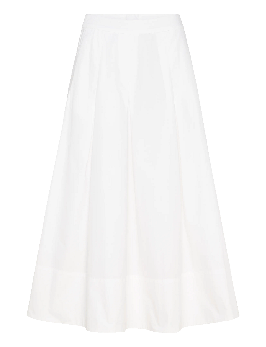 Day Birger et Mikkelsen - Rima - Poplina - lange skjørt - brilliant white - 0