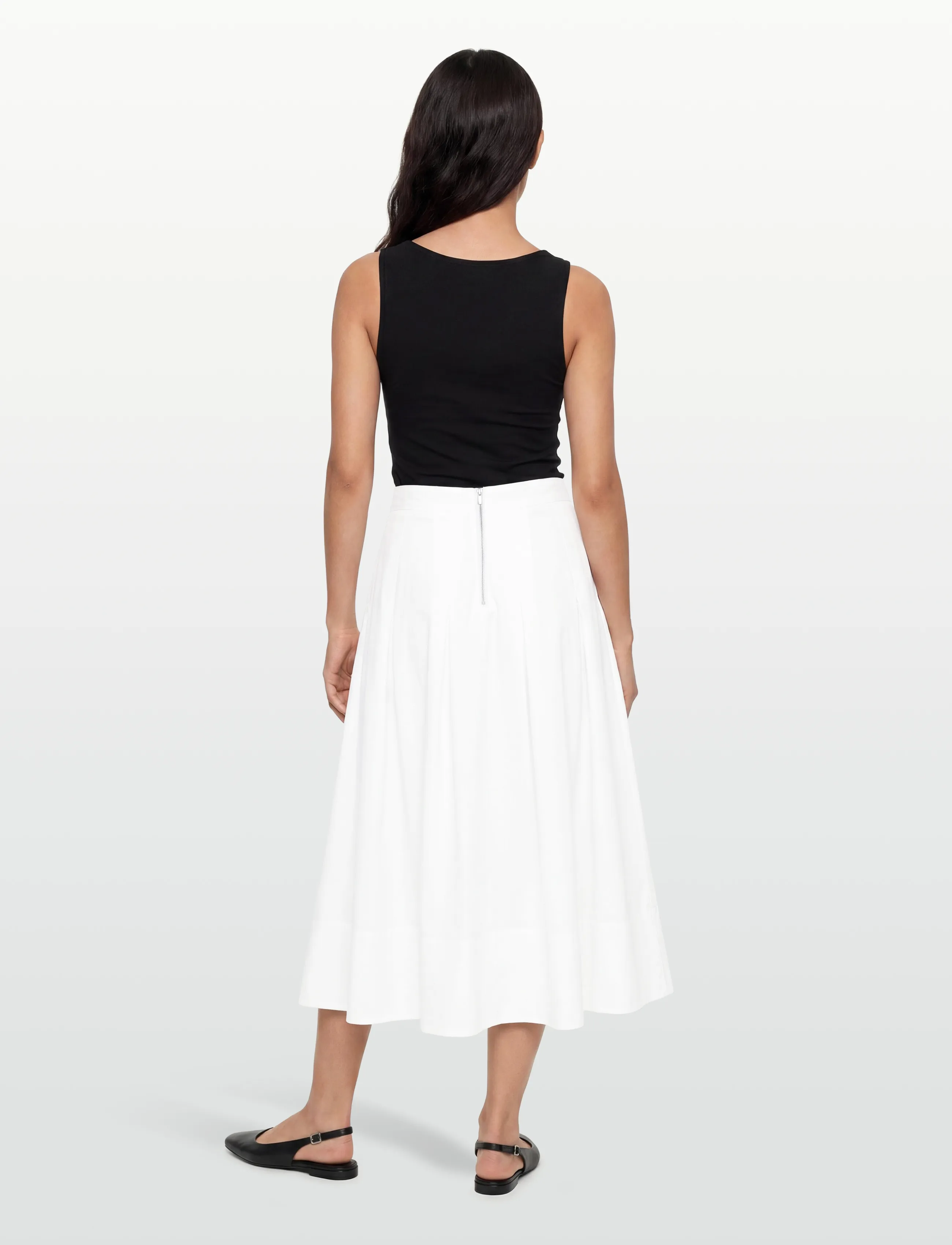 Day Birger et Mikkelsen - Rima - Poplina - maxi nederdele - brilliant white - 4