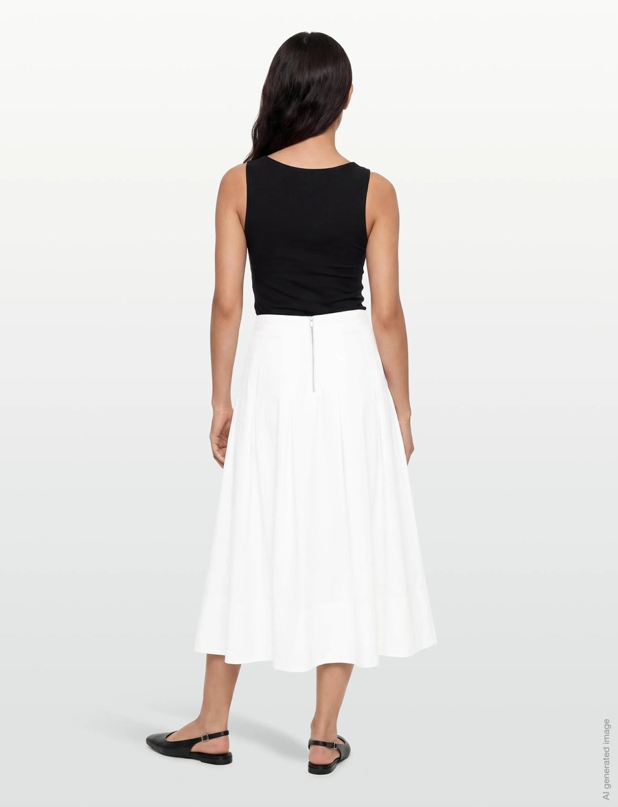 Day Birger et Mikkelsen - Rima - Poplina - maxikjolar - brilliant white - 4