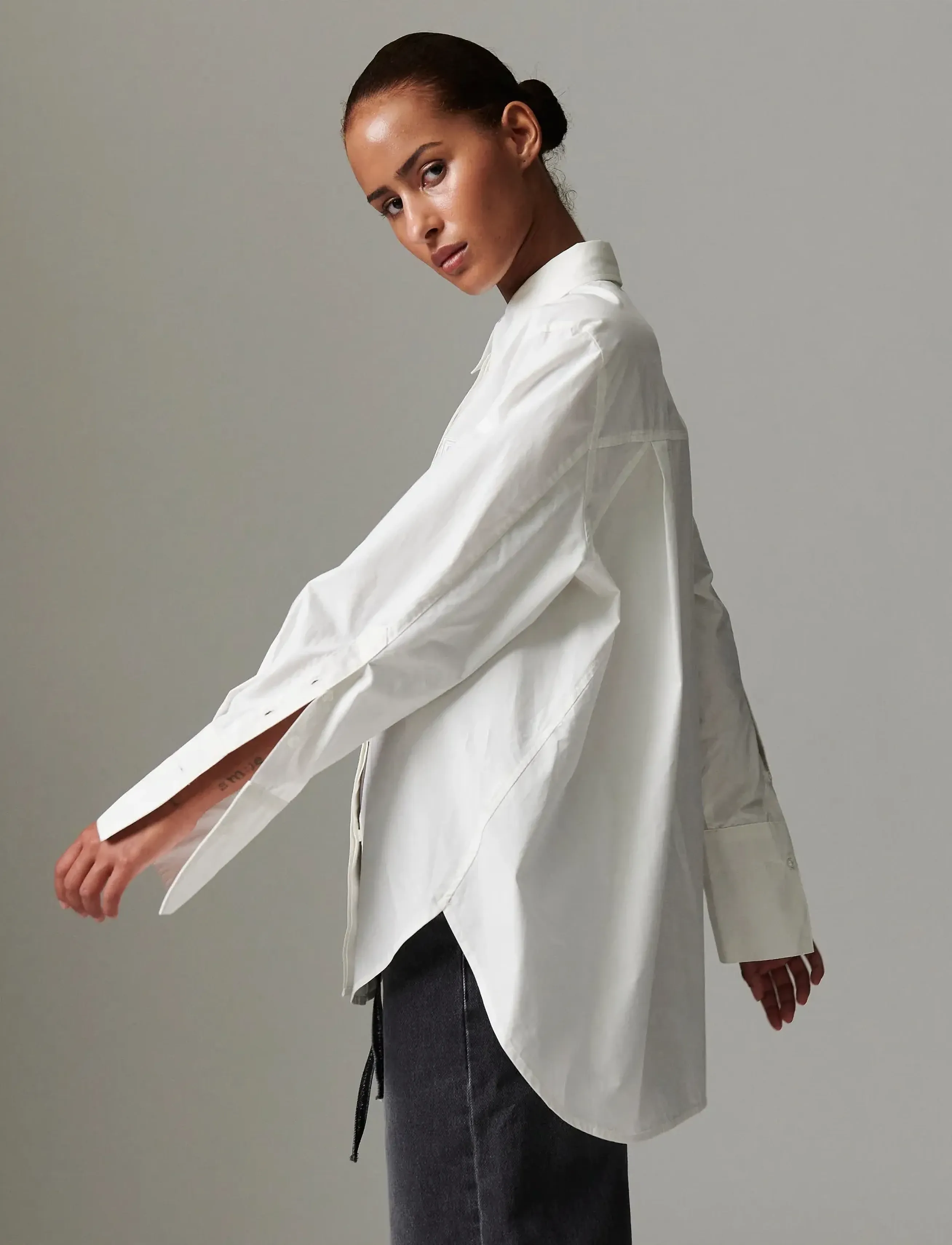 Day Birger et Mikkelsen Stella - Poplina - Bluser & Skjorter - BRILLIANT WHITE / white