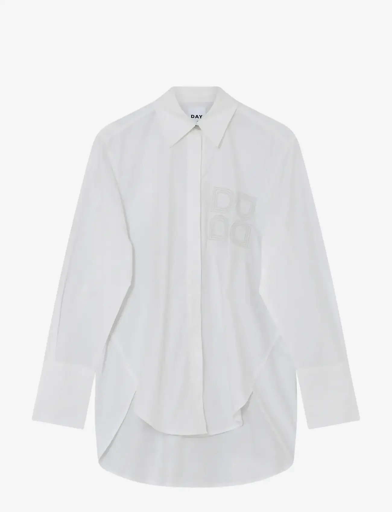 Day Birger et Mikkelsen - Stella - Poplina - jeansskjortor - brilliant white - 3