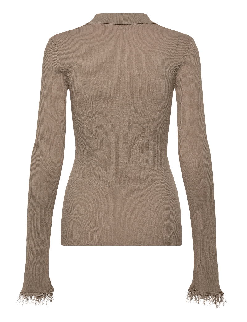 Day Birger et Mikkelsen - Blanche - Cotton Base - poloskjorter - chinchilla - 2