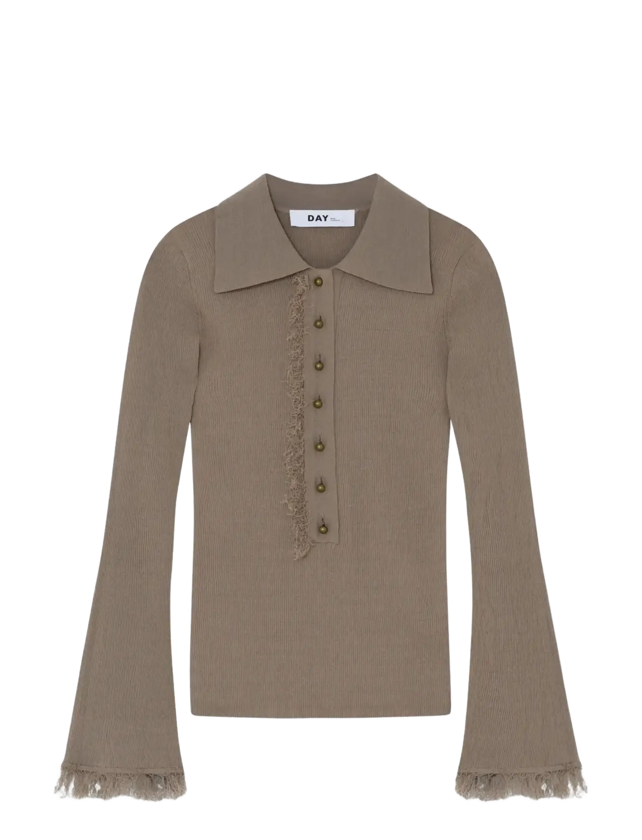 Day Birger et Mikkelsen - Blanche - Cotton Base - polosärgid - chinchilla - 3