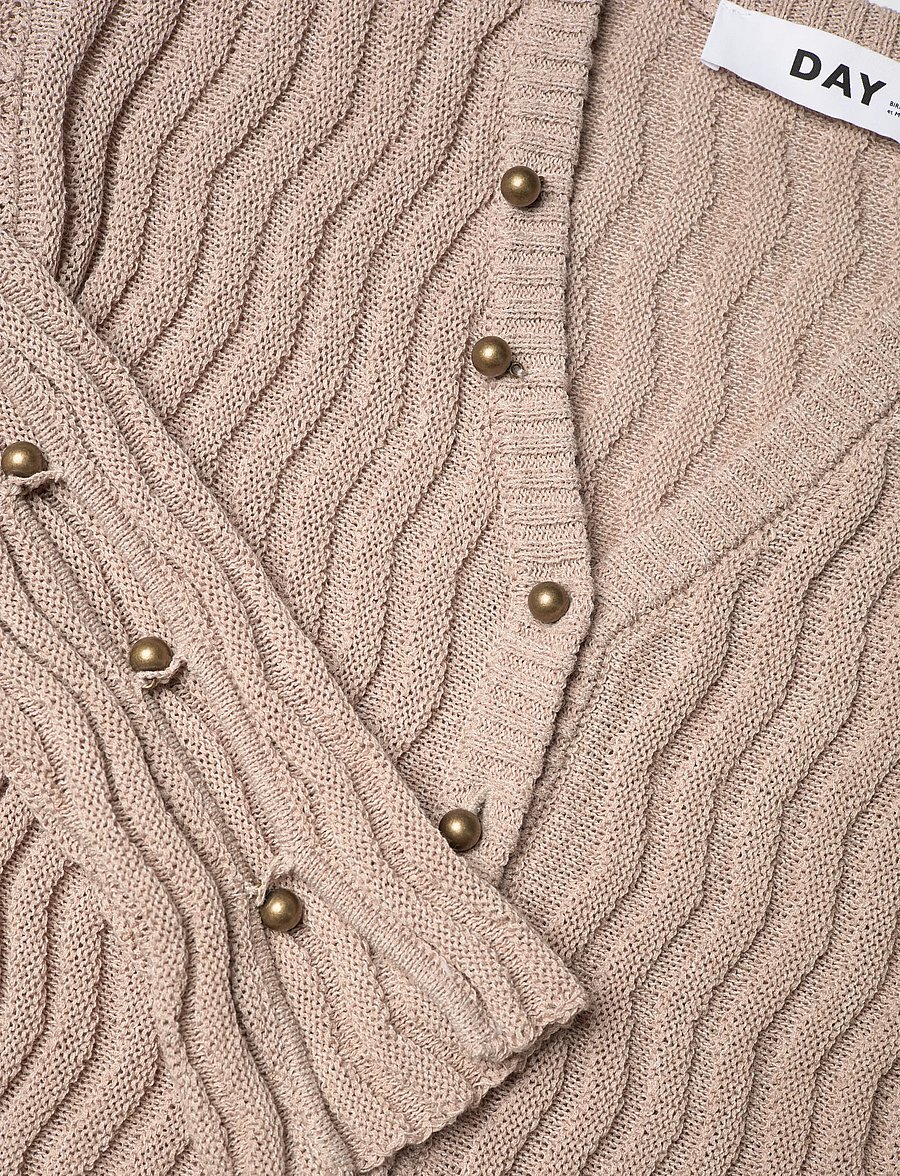 Day Birger et Mikkelsen - Joelle - Summer Linen - cardigans - cobblestone - 5