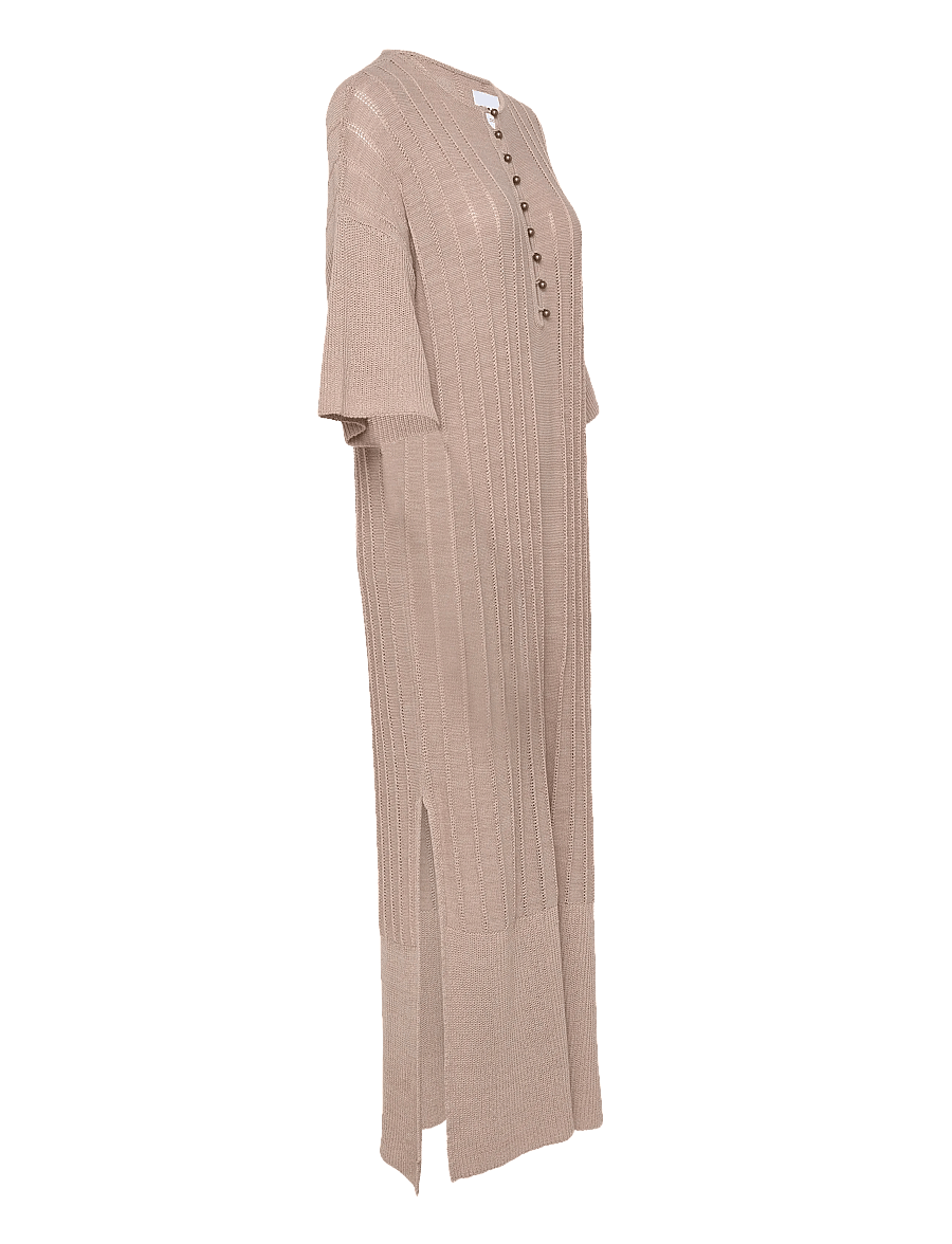 Day Birger et Mikkelsen - Stellan - Summer Linen - sommarklänningar - cobblestone - 4