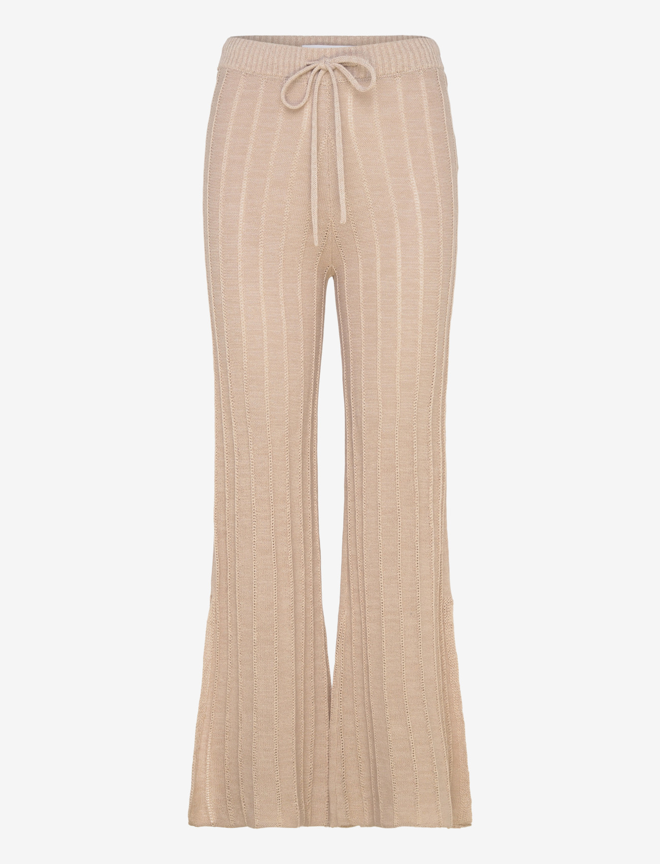 Day Birger et Mikkelsen - Tachia - Summer Linen - utsvängda byxor - cobblestone - 1