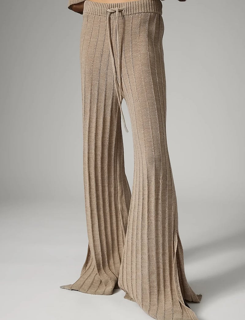 Day Birger et Mikkelsen - Tachia - Summer Linen - utsvängda byxor - cobblestone - 0