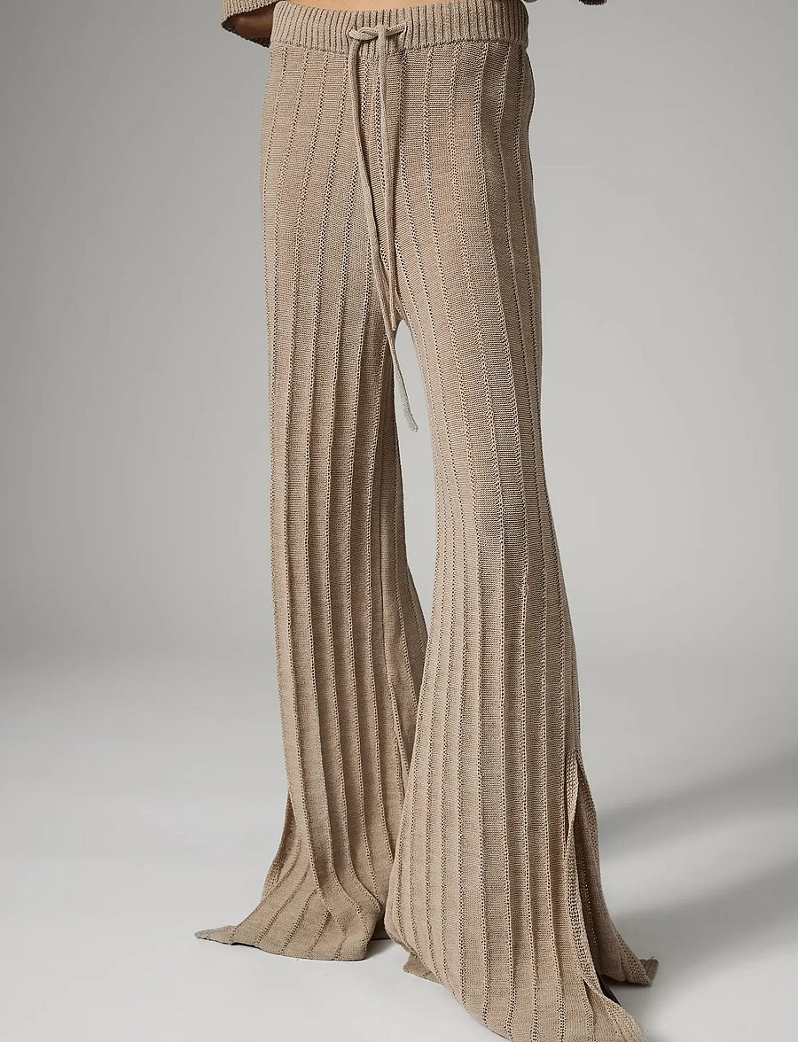 Day Birger et Mikkelsen - Tachia - Summer Linen - schlaghose - cobblestone - 0