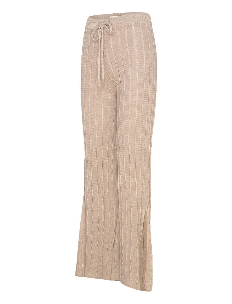 Day Birger et Mikkelsen - Tachia - Summer Linen - utsvängda byxor - cobblestone - 3