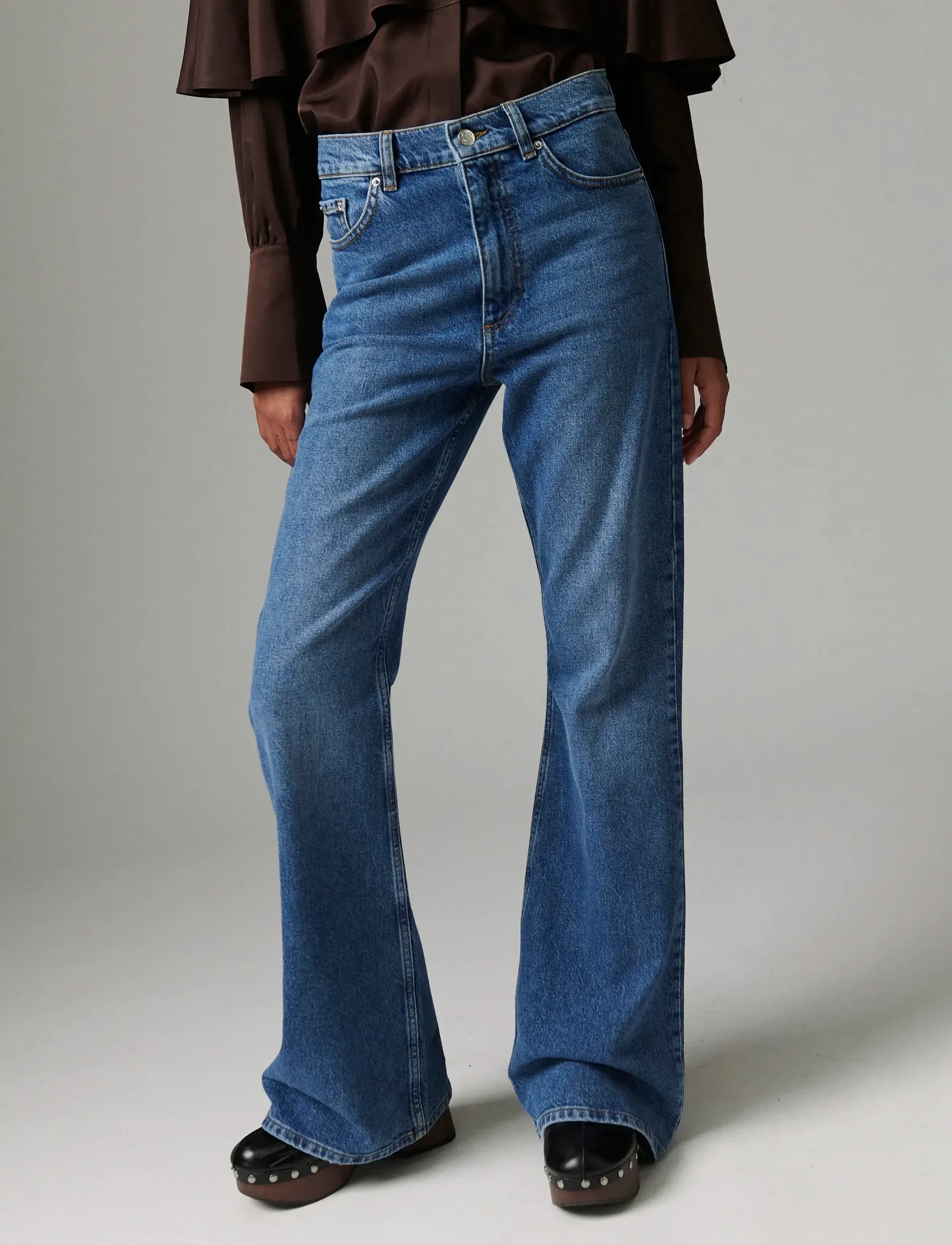 Day Birger et Mikkelsen Adama - Medium Denim Stretch - Transitional Layering - LIGHT BLUE / blue