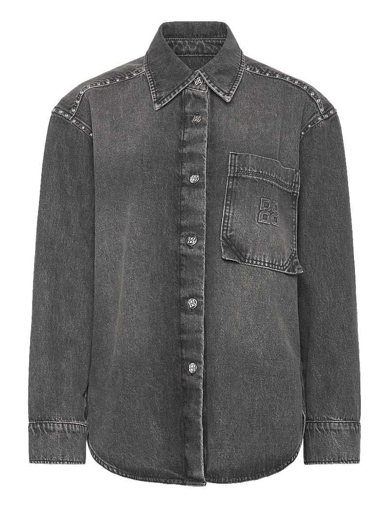Day Birger et Mikkelsen - Clothilde - Embellished Denim - denim shirts - black - 1