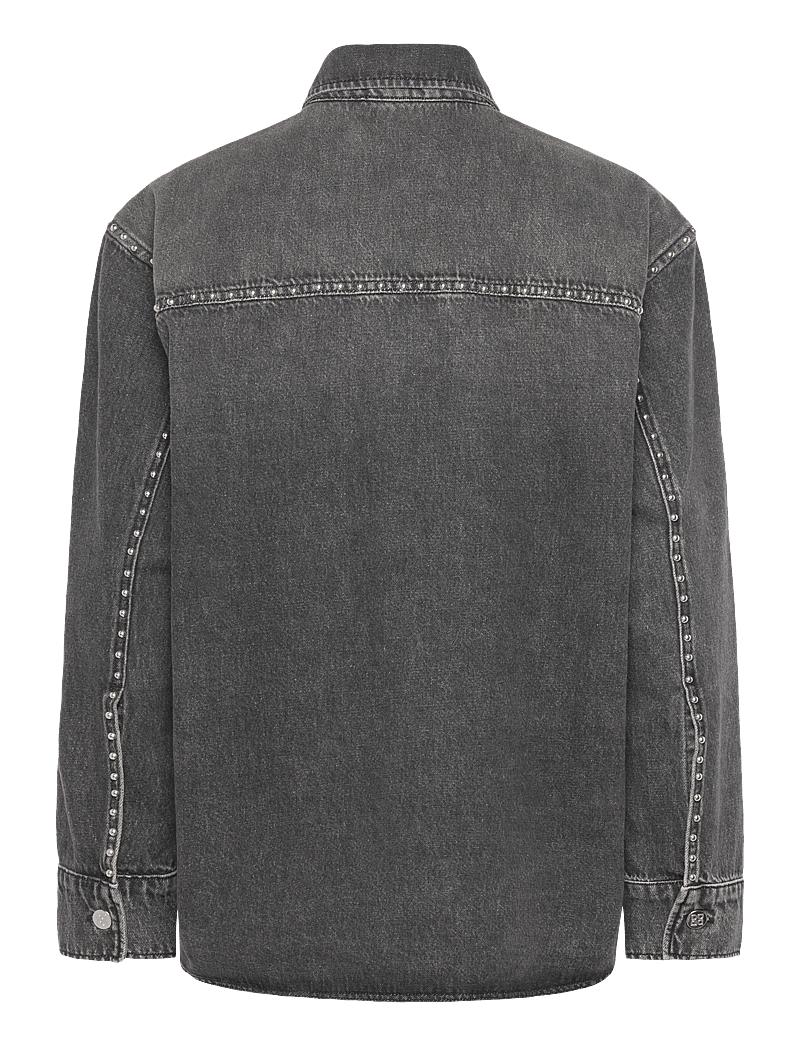 Day Birger et Mikkelsen - Clothilde - Embellished Denim - denim shirts - black - 2