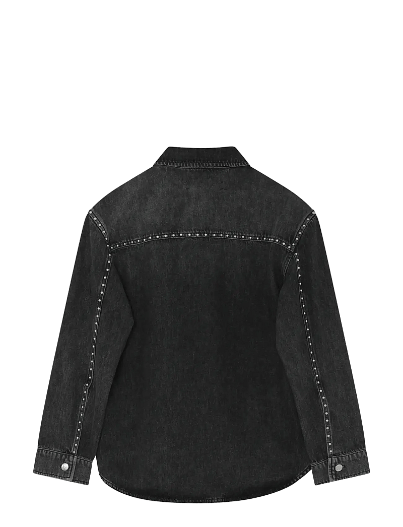 Day Birger et Mikkelsen - Clothilde - Embellished Denim - denim shirts - black - 4
