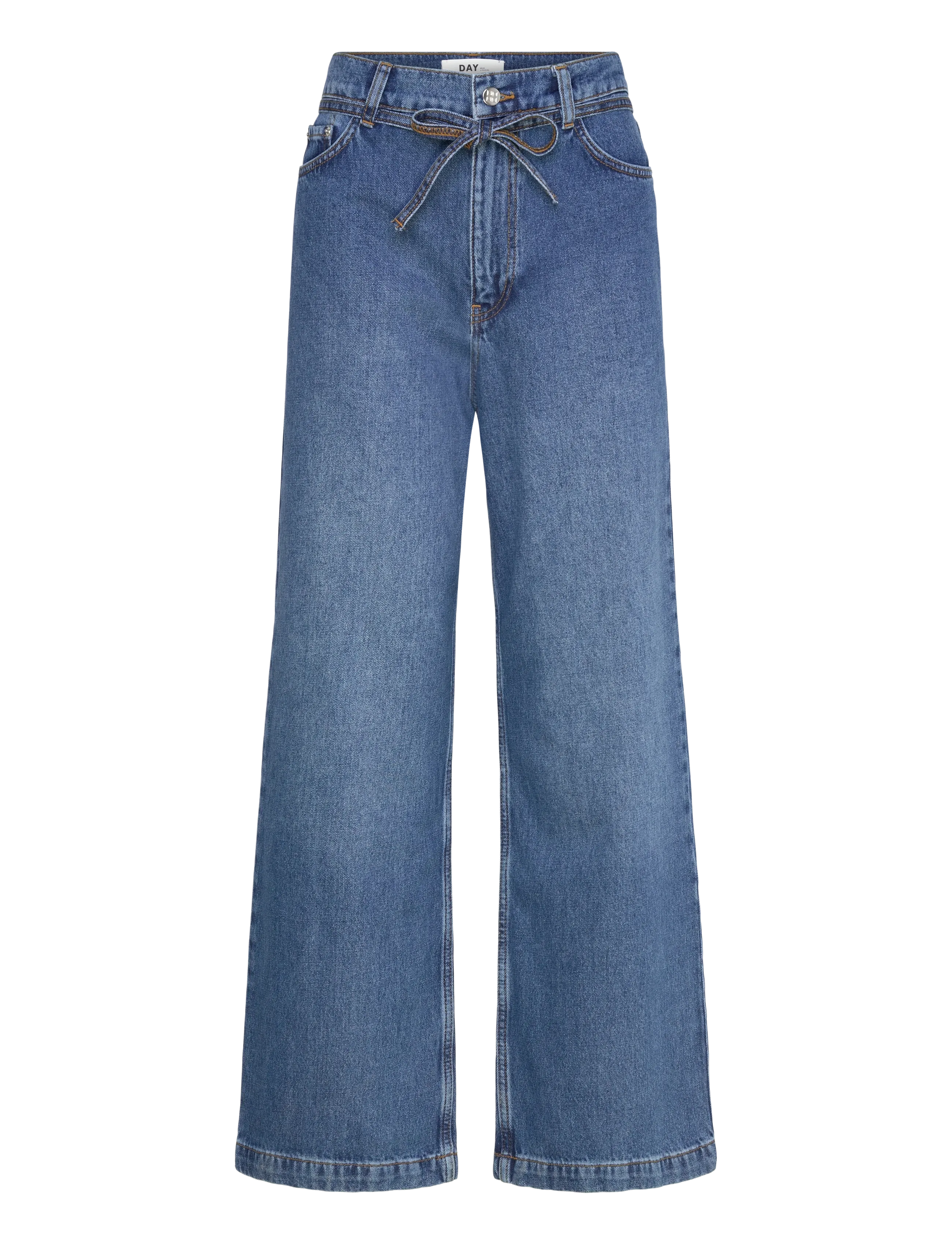 Day Birger et Mikkelsen - Elijah - Medium Denim - wide leg jeans - medium blue - 1