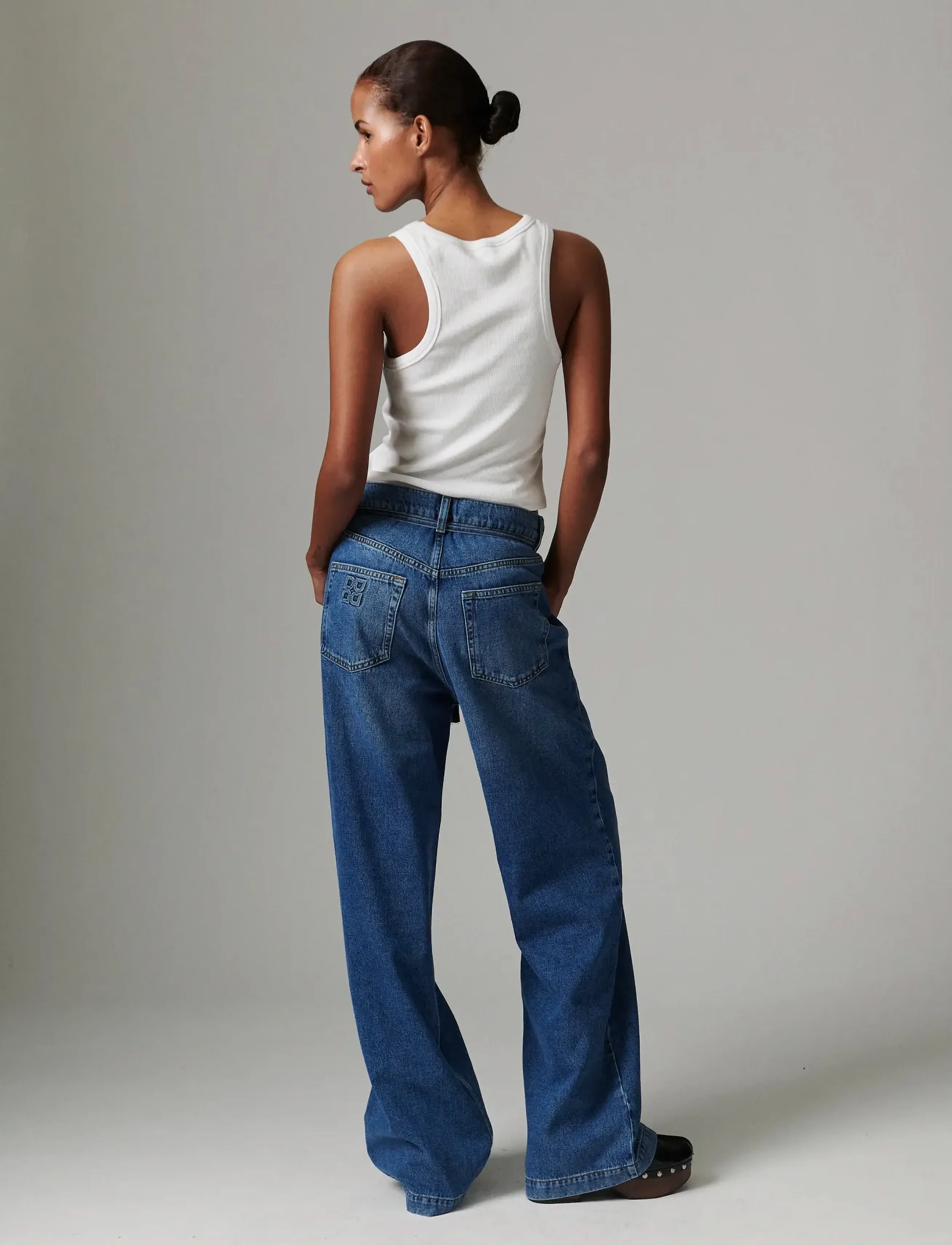 Day Birger et Mikkelsen - Elijah - Medium Denim - wide leg jeans - medium blue - 5