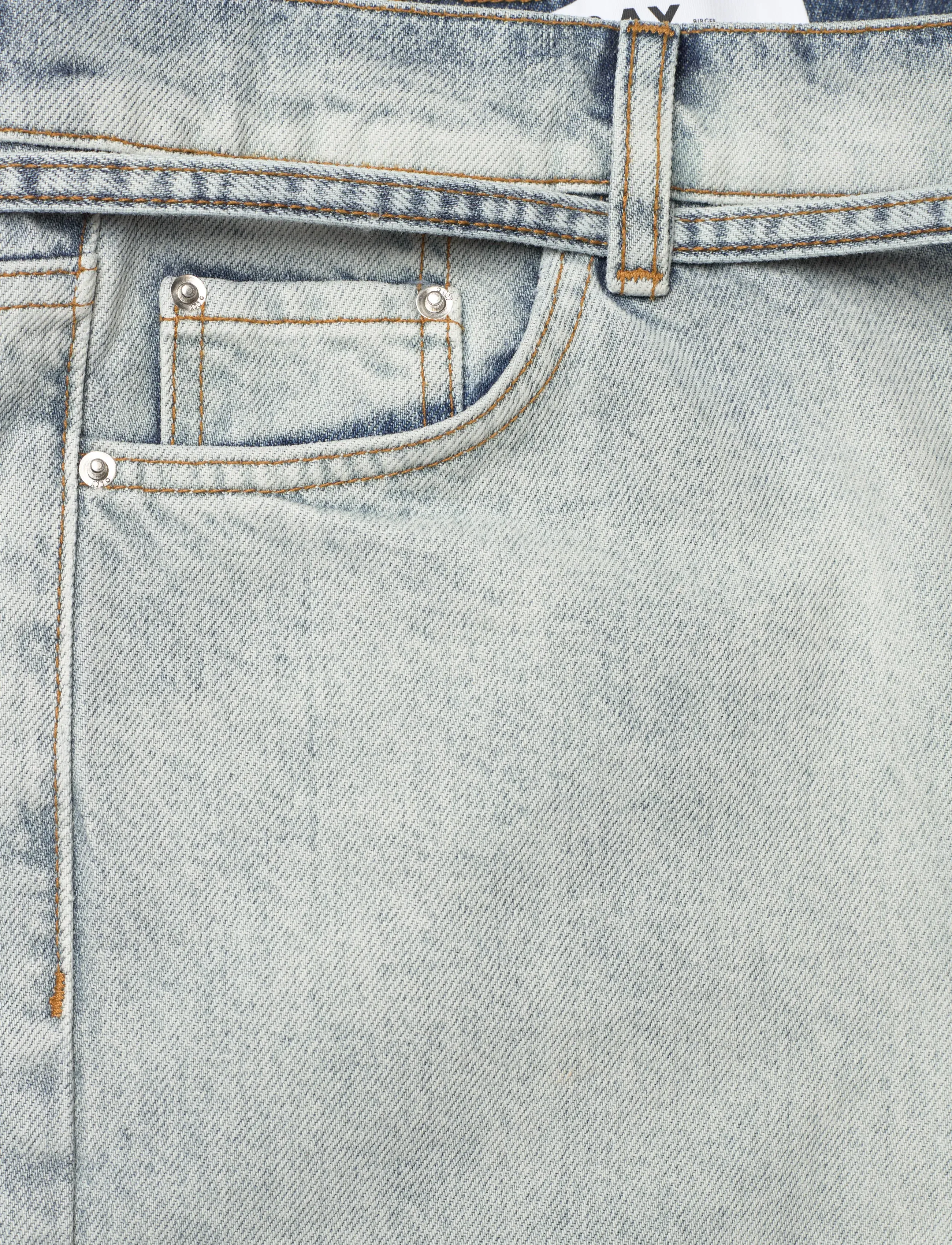 Day Birger et Mikkelsen - Elijah Shorts - Light Blue Washed - jorts - light blue - 5