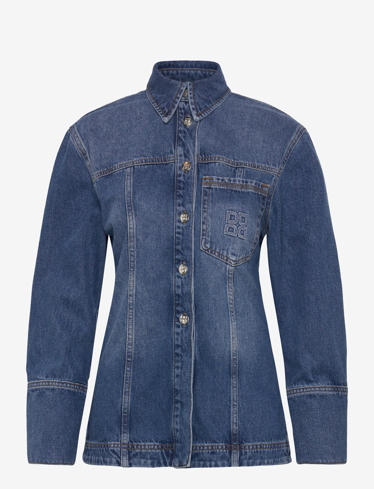 Day Birger et Mikkelsen - Ludmilla - Medium Denim - denim shirts - medium blue - 0