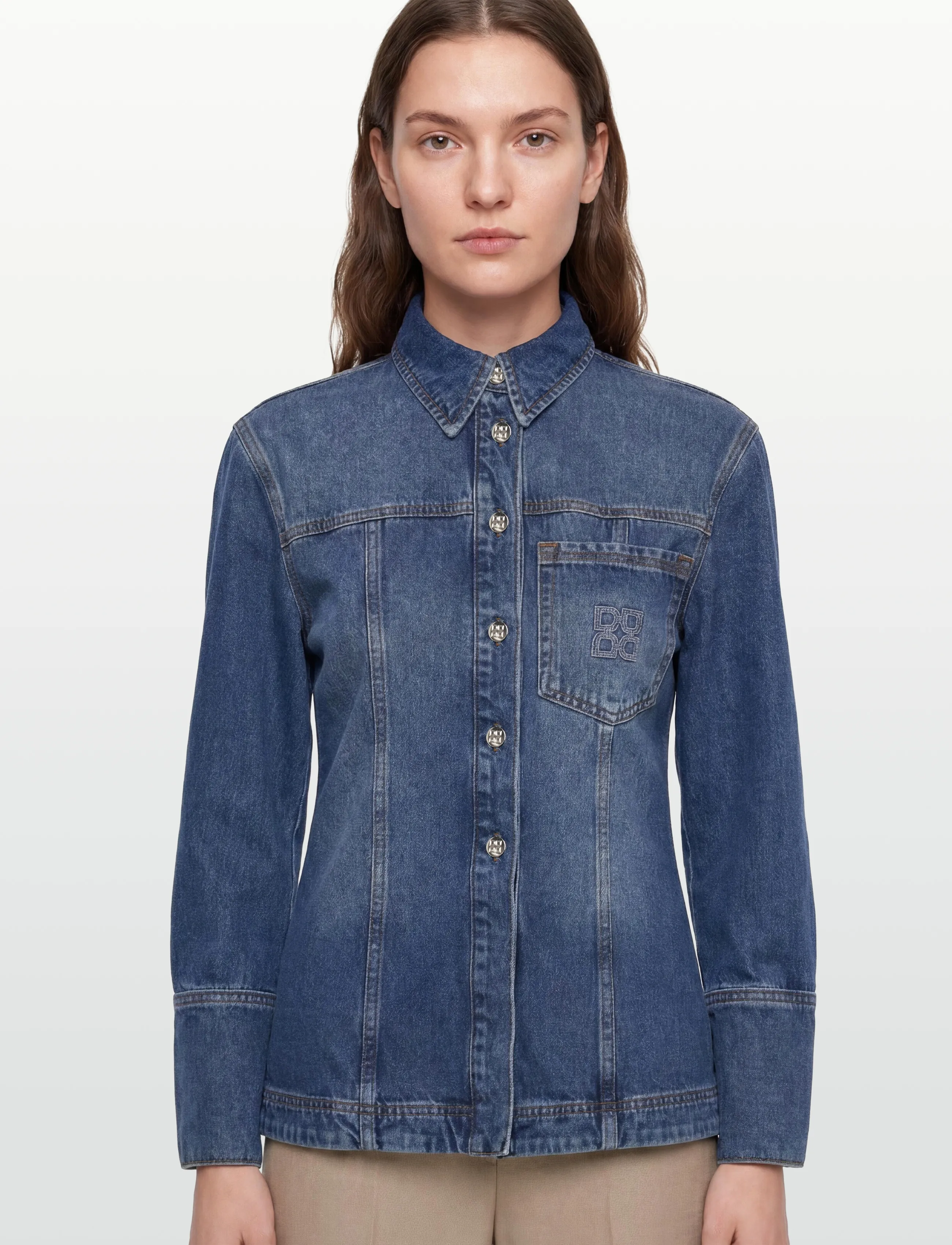 Day Birger et Mikkelsen - Ludmilla - Medium Denim - teksasärgid - medium blue - 3