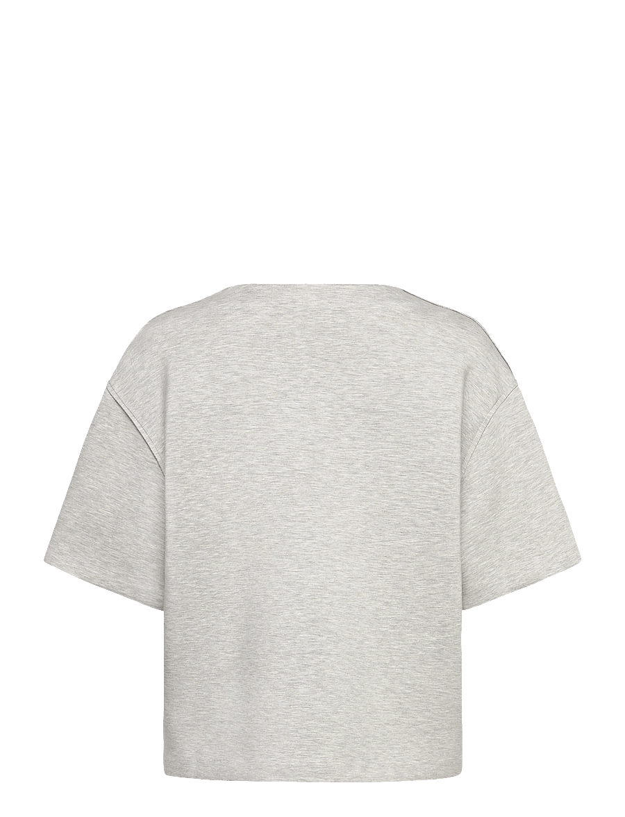 Day Birger et Mikkelsen - Amalie - Scuba - t-shirts & tops - light grey melange - 2