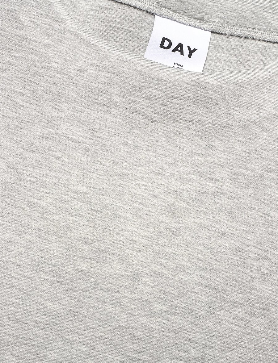 Day Birger et Mikkelsen - Amalie - Scuba - t-shirts & tops - light grey melange - 5