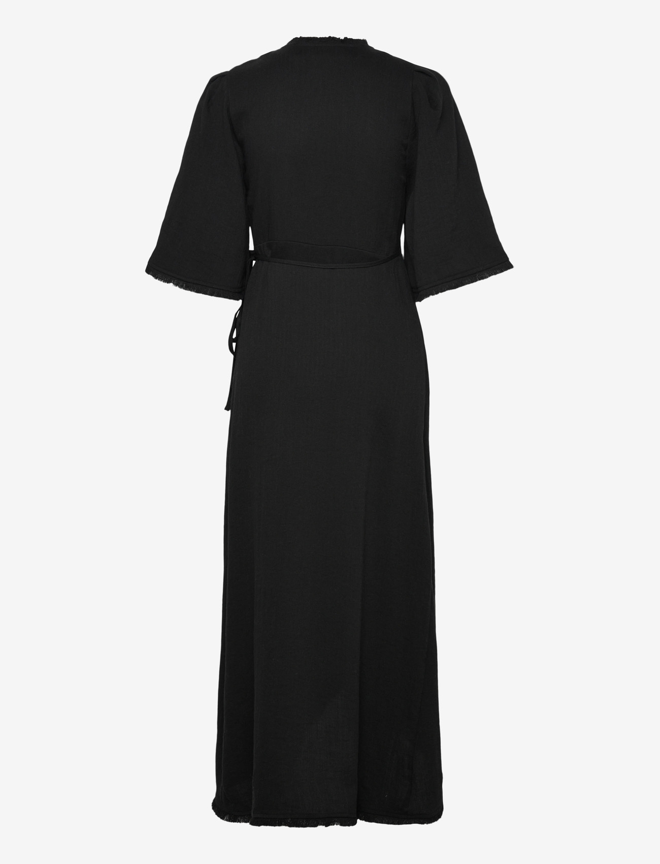 Day Birger et Mikkelsen - Camilla - Contrast Linen - maxi dresses - black - 1