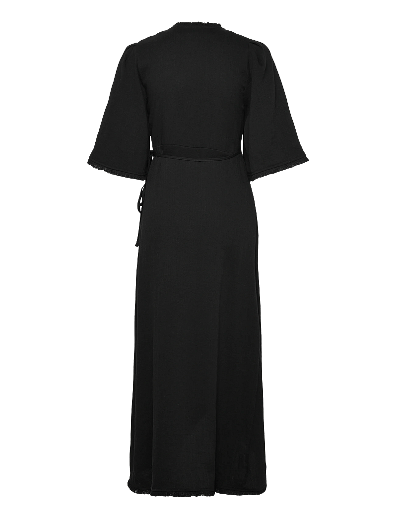 Day Birger et Mikkelsen - Camilla - Contrast Linen - maxi dresses - black - 1