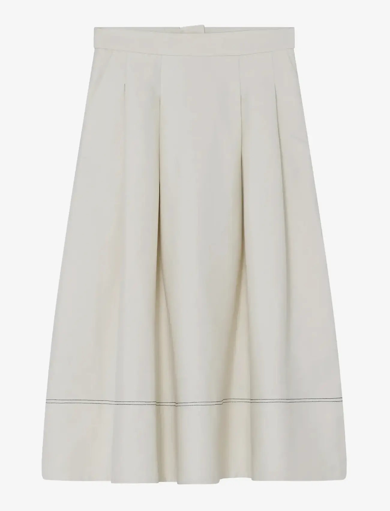 Day Birger et Mikkelsen - Chai - Shiny Suiting - pleated skirts - jet stream - 3