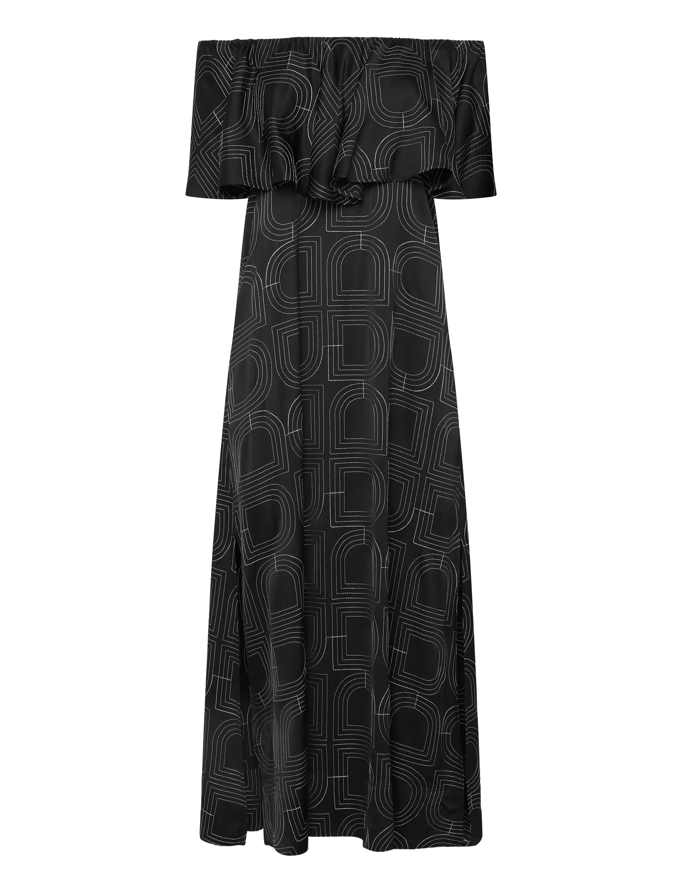 Chrissi- Fluid Viscose Stitch - BLACK