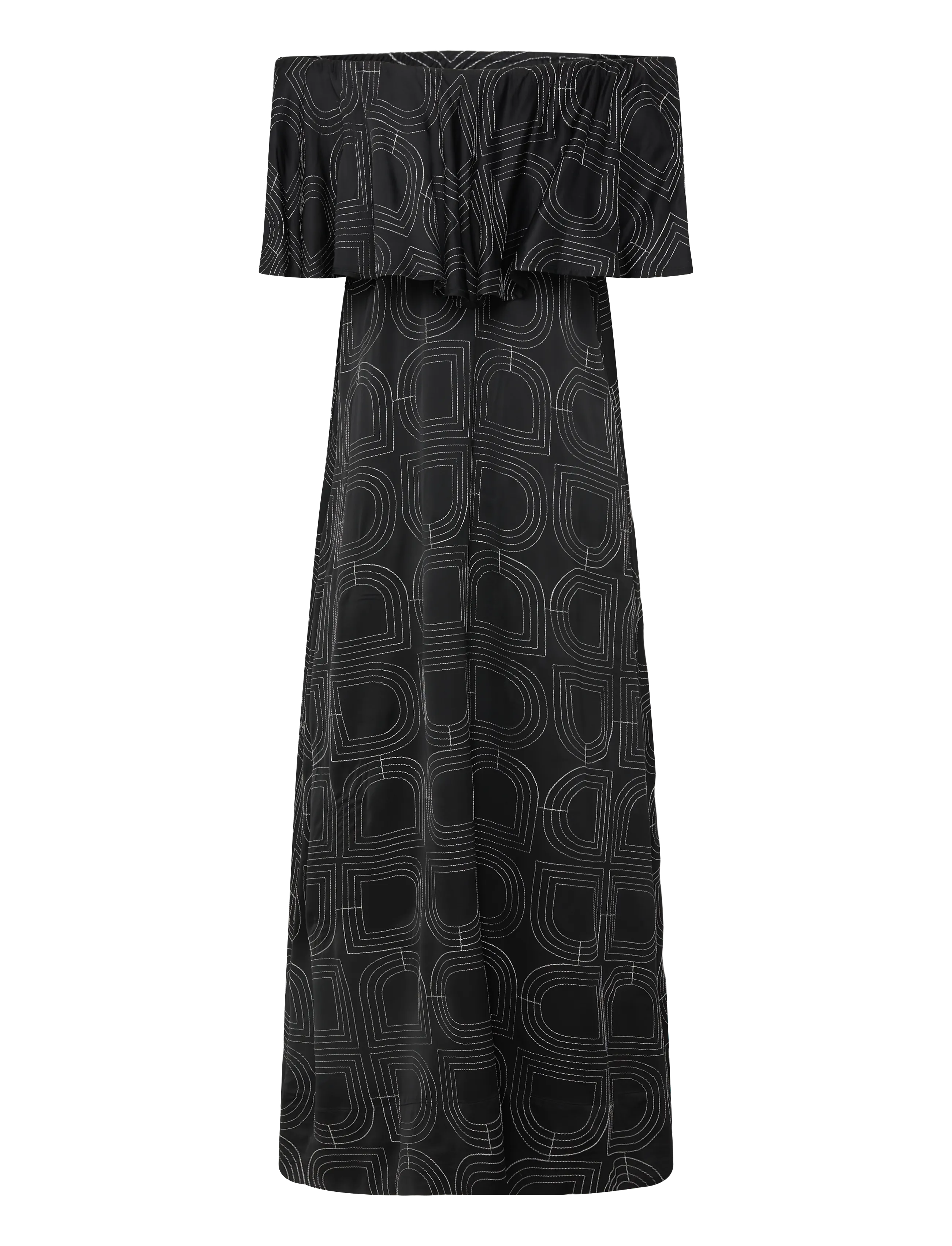 Day Birger et Mikkelsen - Chrissi- Fluid Viscose Stitch - black - 2