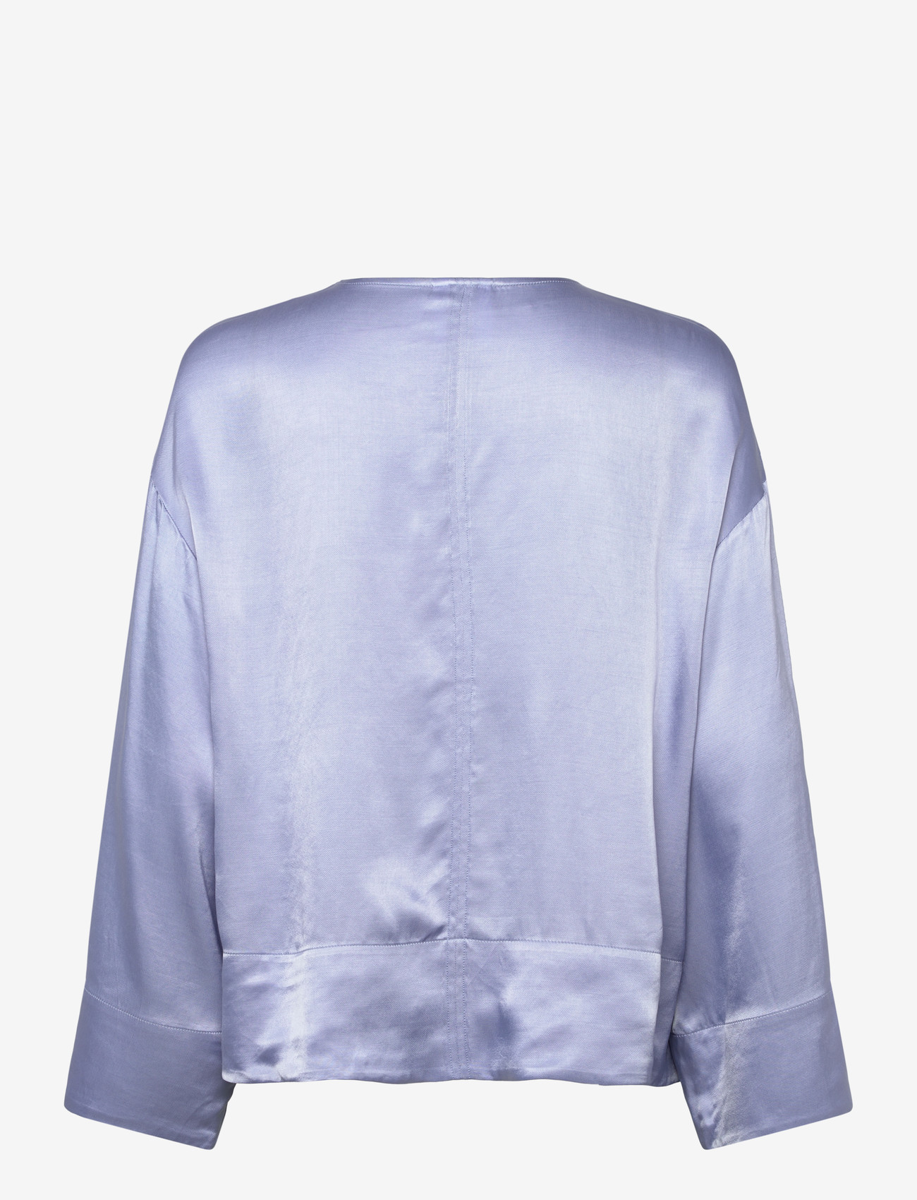 Day Birger et Mikkelsen - Davies - Silky Touch - langärmlige blusen - brunnera blue - 1