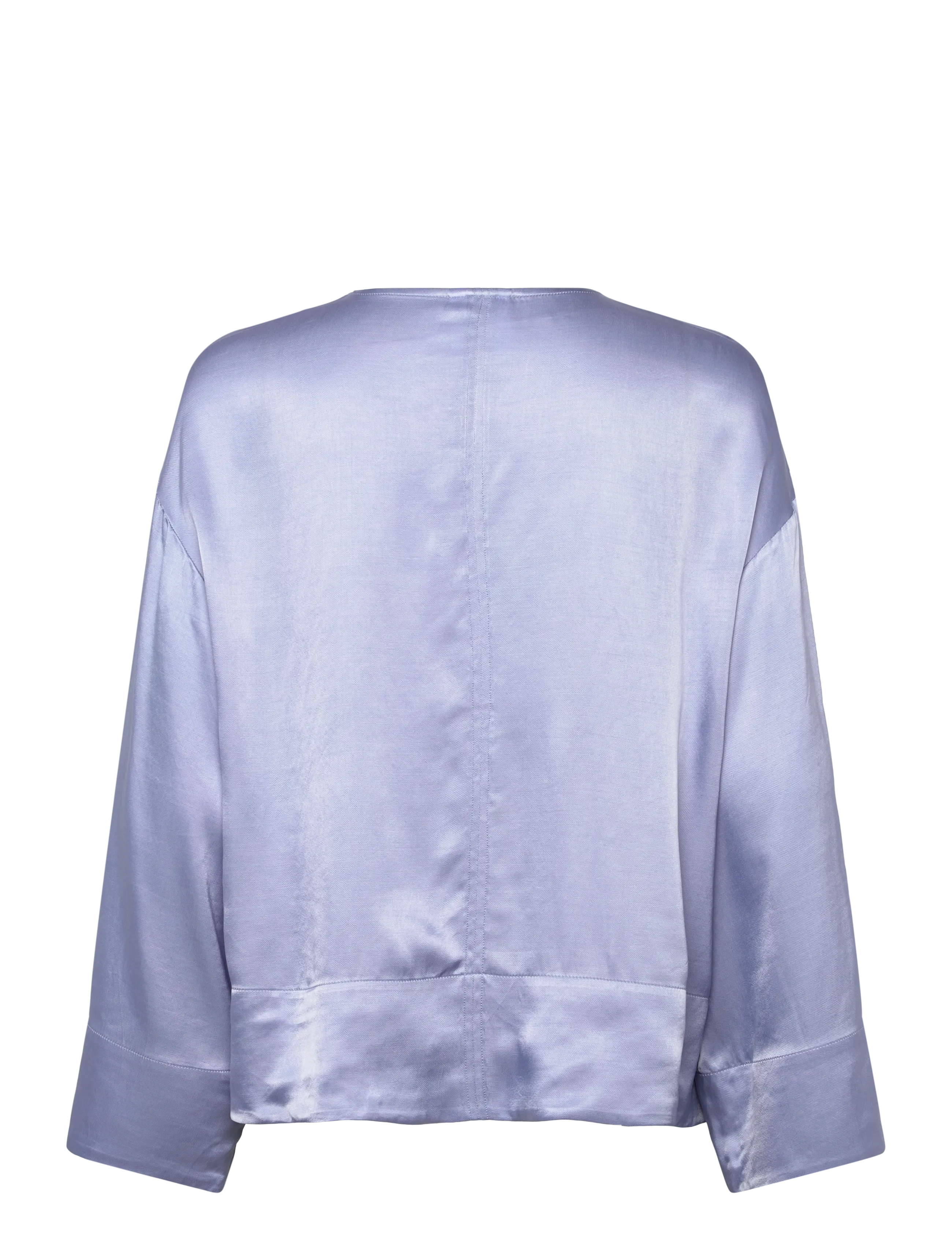 Day Birger et Mikkelsen - Davies - Silky Touch - langærmede bluser - brunnera blue - 1