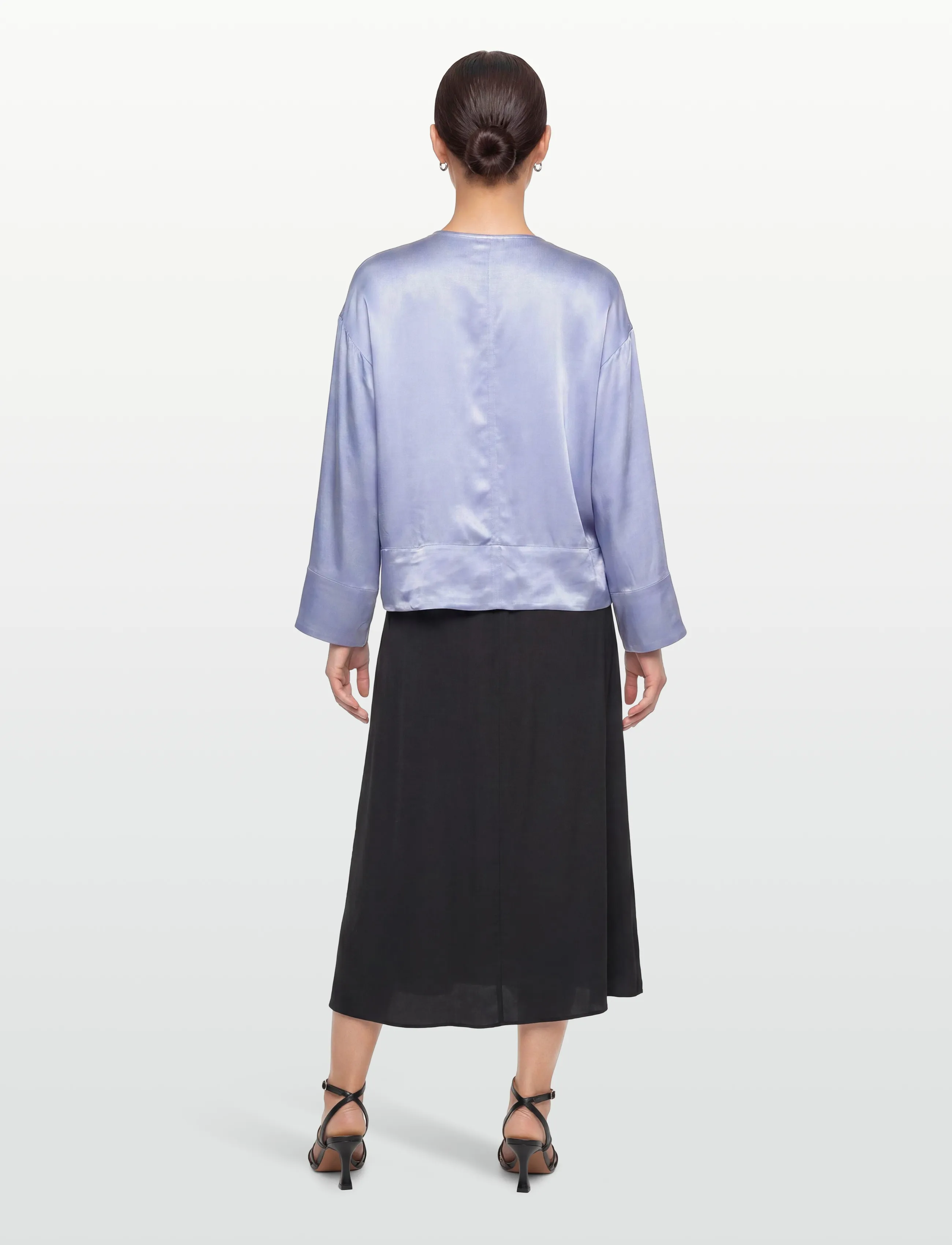 Day Birger et Mikkelsen - Davies - Silky Touch - palaidinės ilgomis rankovėmis - brunnera blue - 4