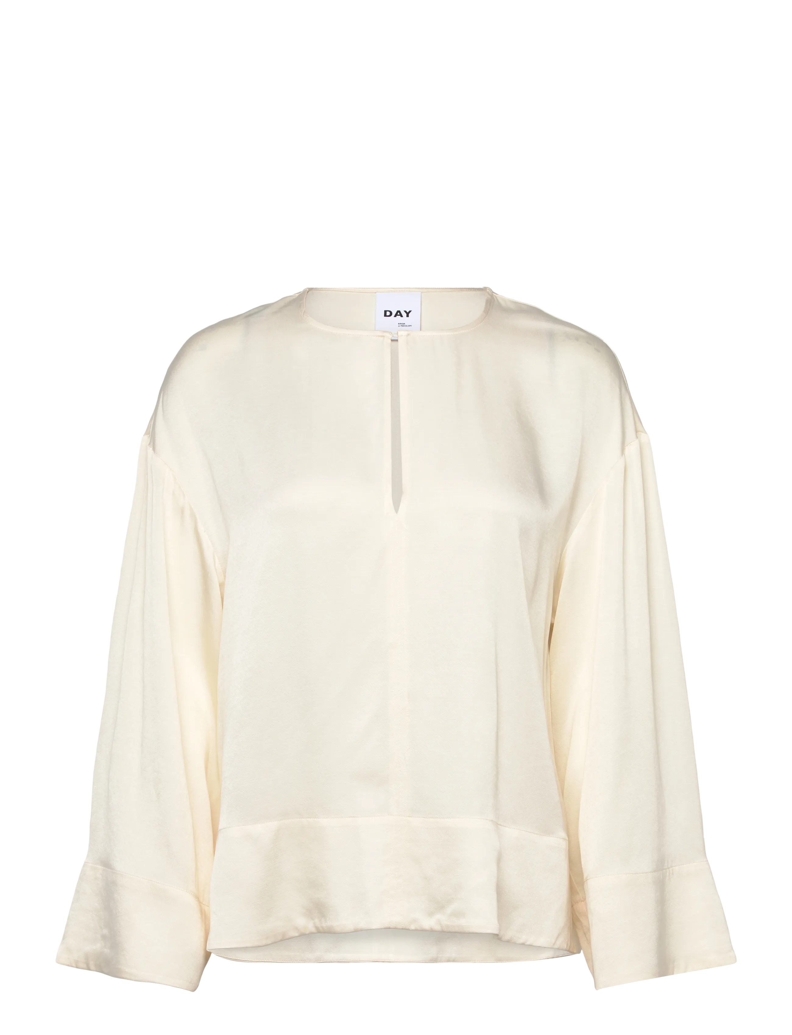 Day Birger et Mikkelsen Davies - Silky Touch - Blusen - JET STREAM / cream