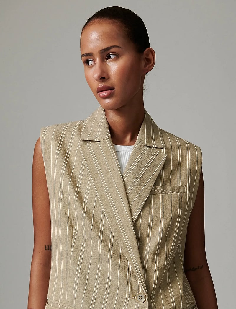 Day Birger et Mikkelsen - Elliana - Linen Threads - veste - tree house - 4
