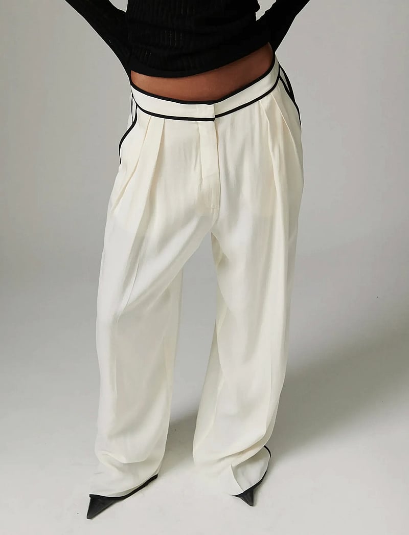 Day Birger et Mikkelsen - Enza - Matte Crepe - hosen mit weitem bein - jet stream - 5