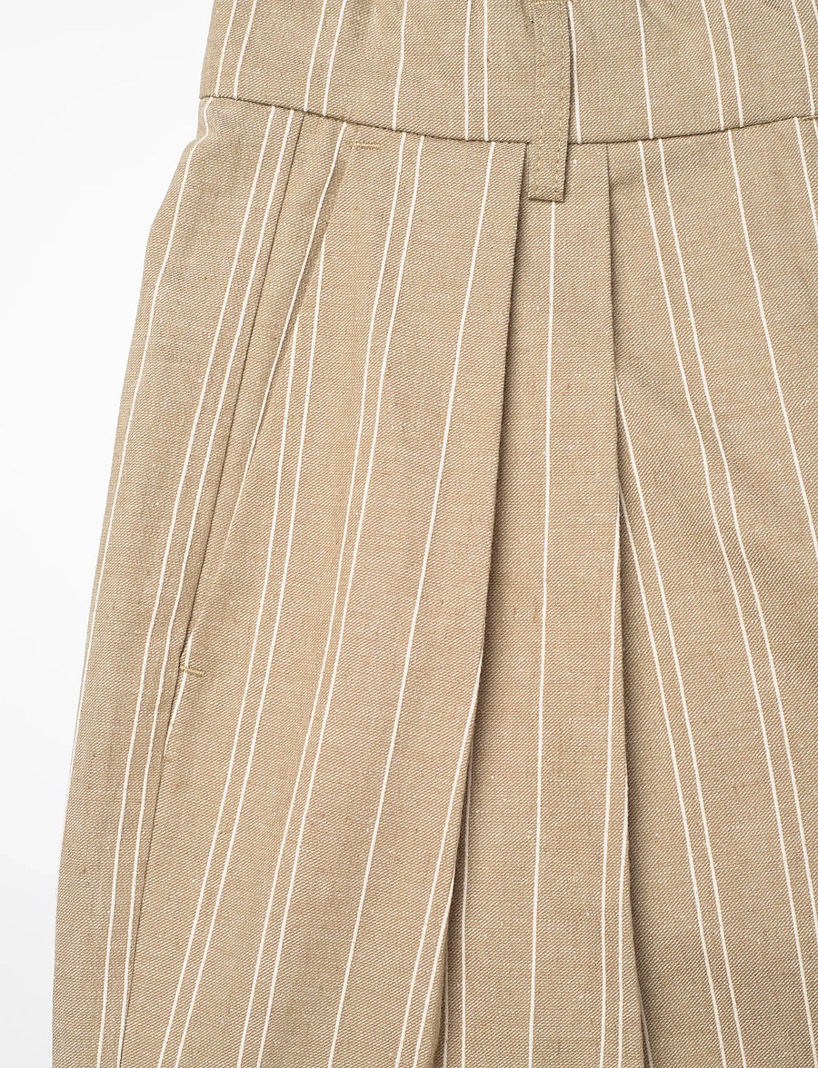 Day Birger et Mikkelsen - Enzo - Linen Threads - hørbukser - tree house - 5