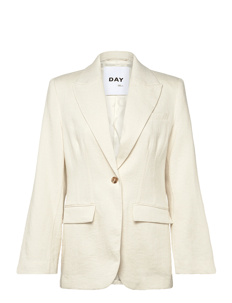 Day Birger et Mikkelsen - Fiona - Contrast Linen - einreihige blazer - jet stream - 1