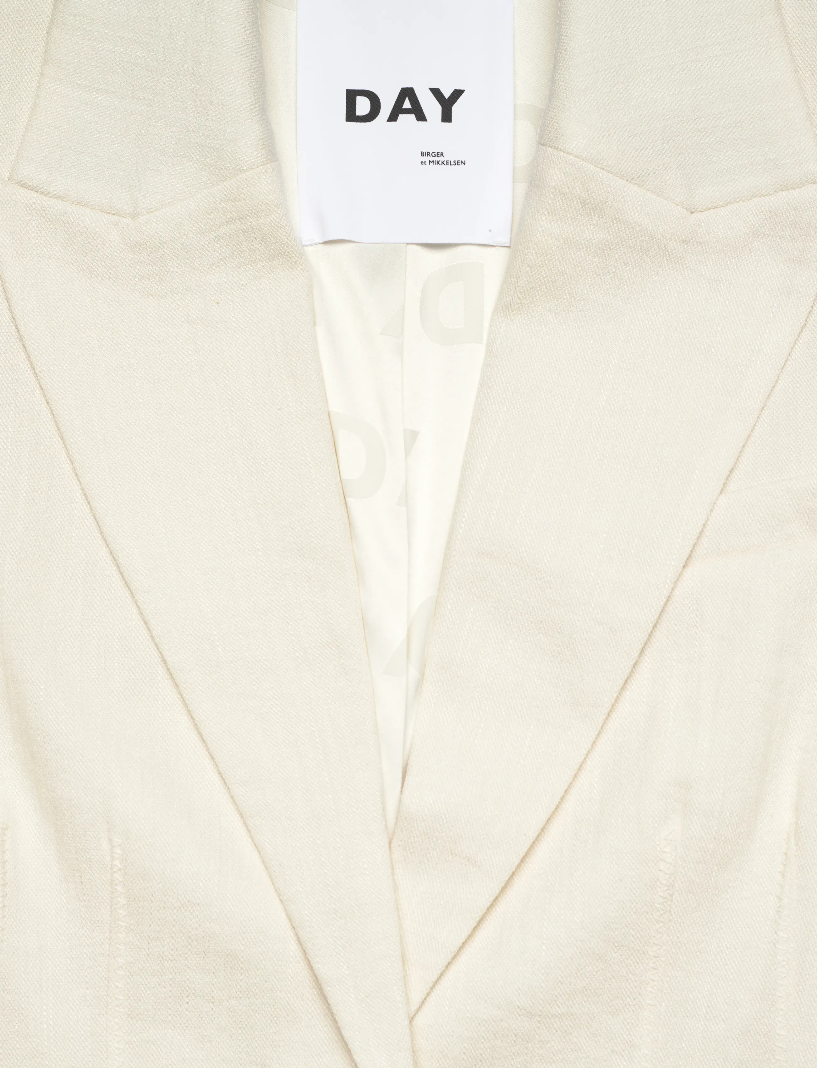 Day Birger et Mikkelsen - Fiona - Contrast Linen - enkelknäppta kavajer - jet stream - 4