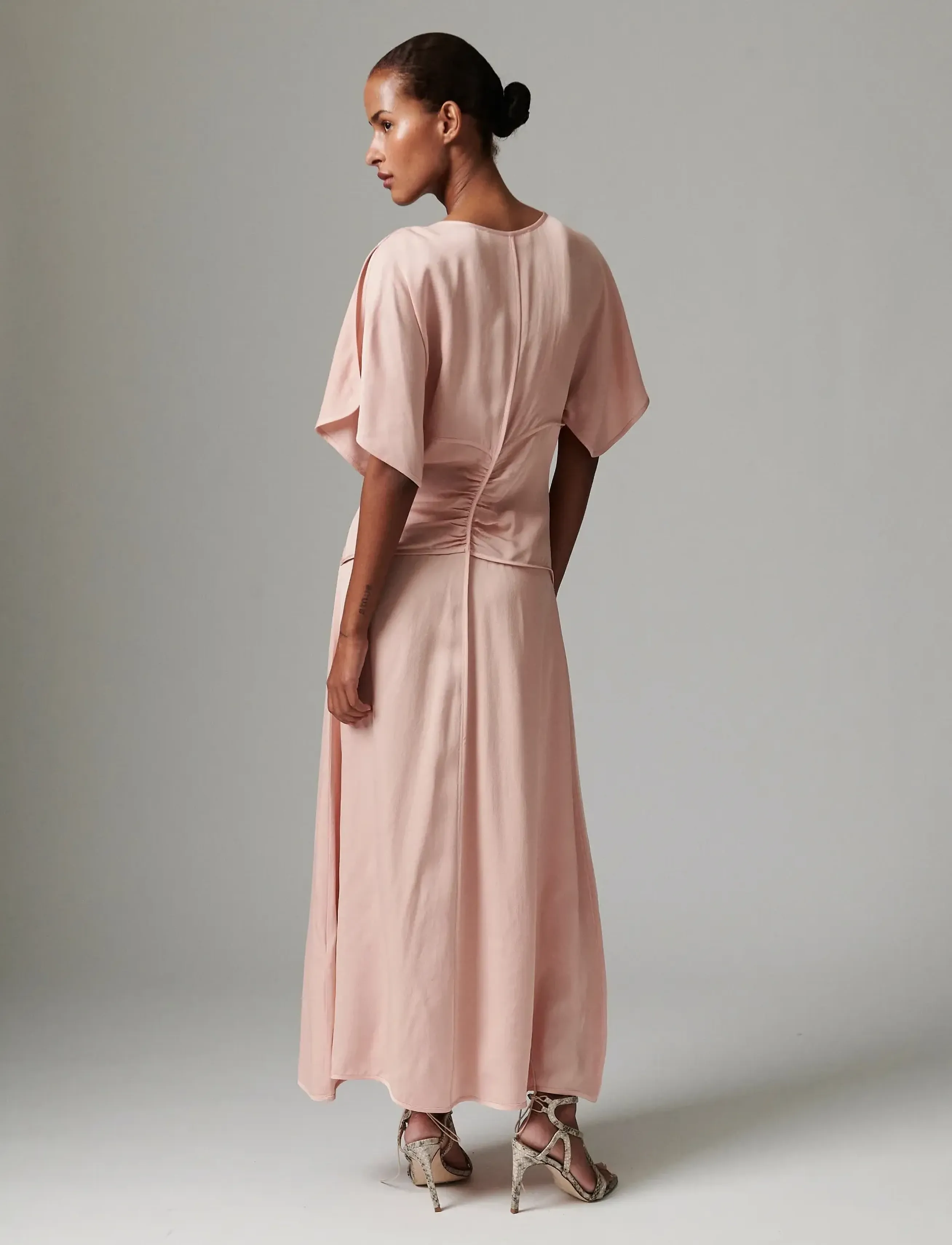 Day Birger et Mikkelsen - Gigi - Matte Crepe - avondjurken - rose smoke - 5