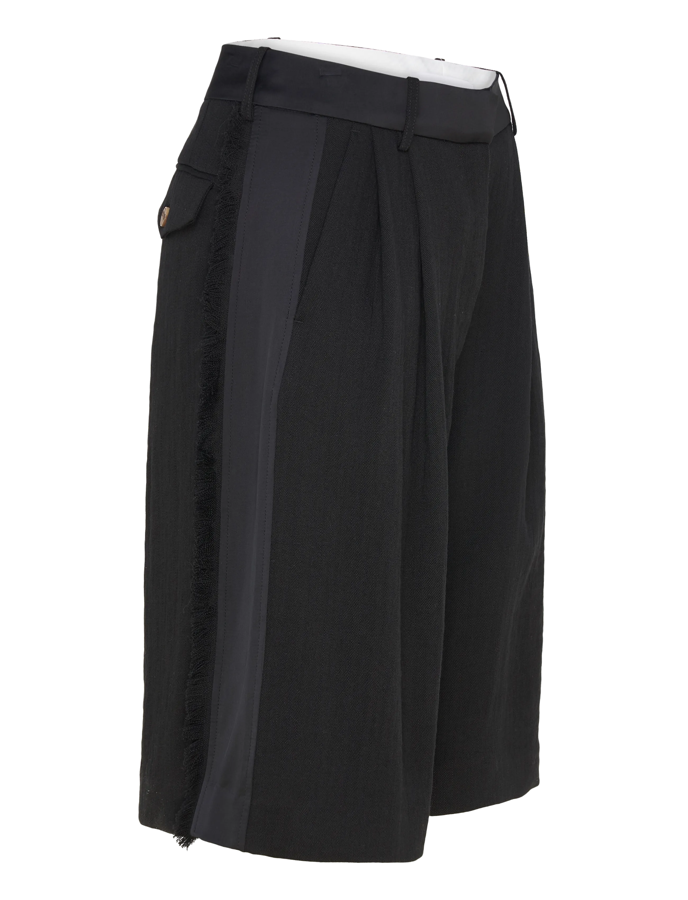 Day Birger et Mikkelsen - Gordon - Contrast Linen - leinen-shorts - black - 3