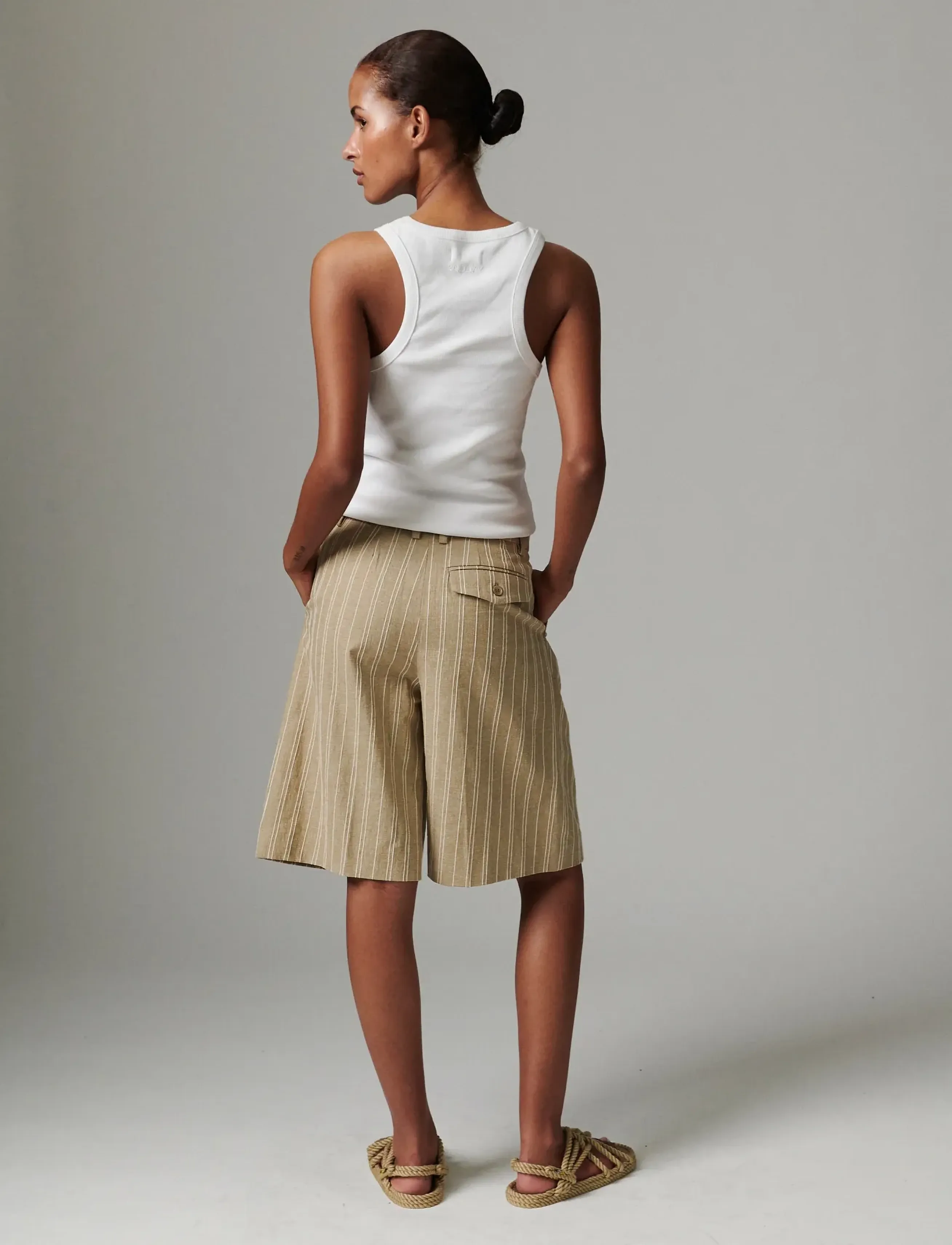 Day Birger et Mikkelsen - Gordon - Linen Threads - bermudashorts - tree house - 4