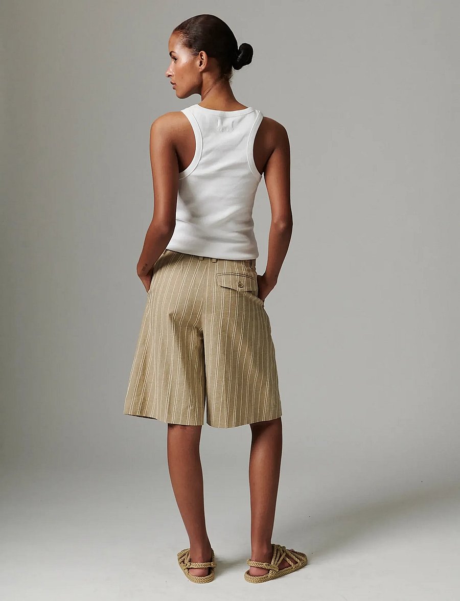 Day Birger et Mikkelsen - Gordon - Linen Threads - linased lühikesed püksid - tree house - 4