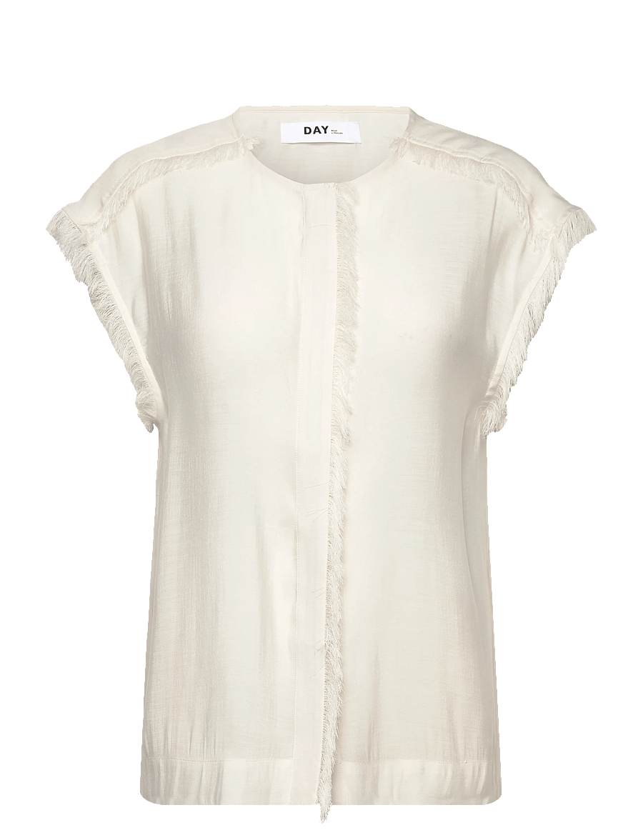 Day Birger et Mikkelsen - Kua - Sheer Fringes - varrukateta pluusid - jet stream - 0