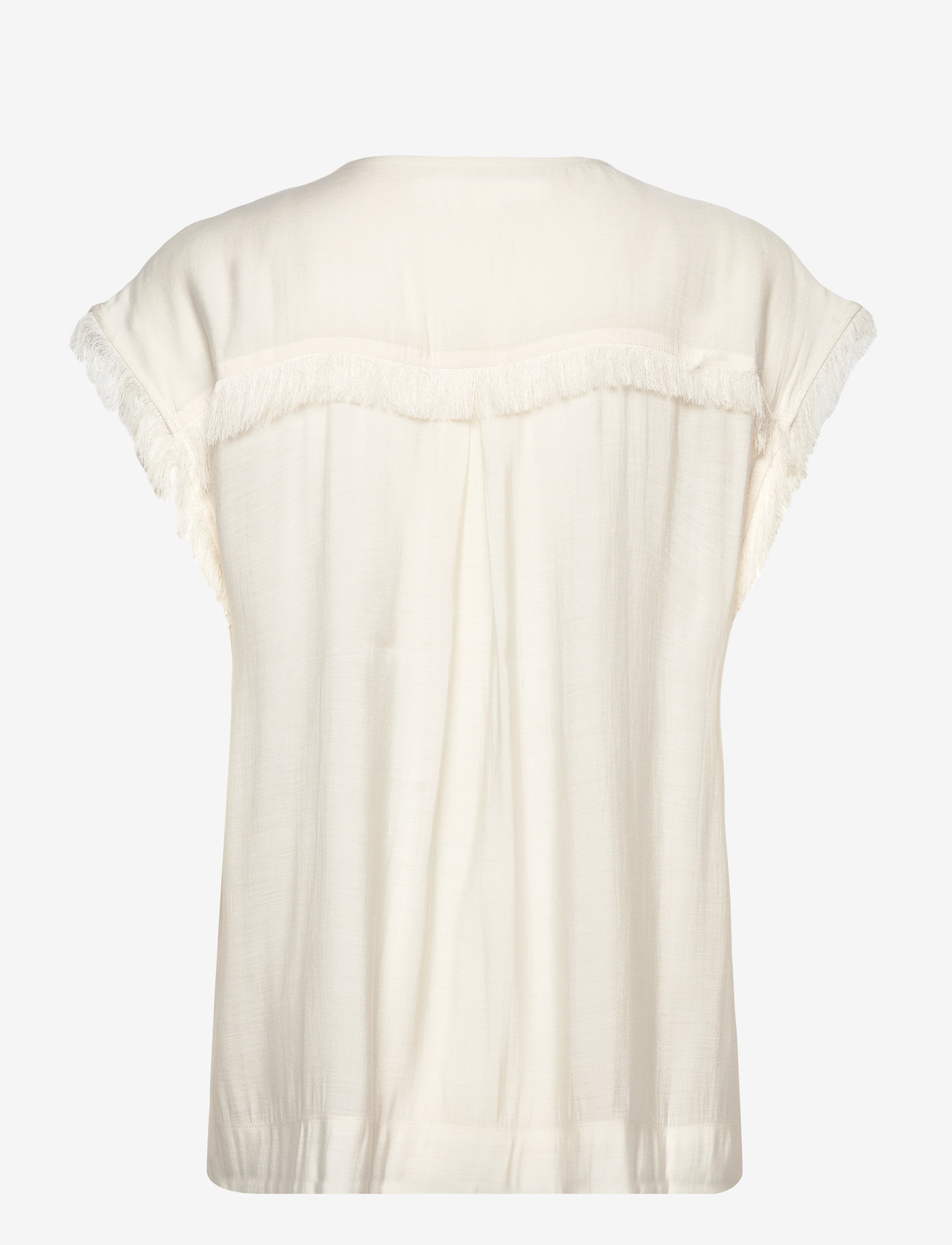 Day Birger et Mikkelsen - Kua - Sheer Fringes - Ärmellose blusen - jet stream - 2