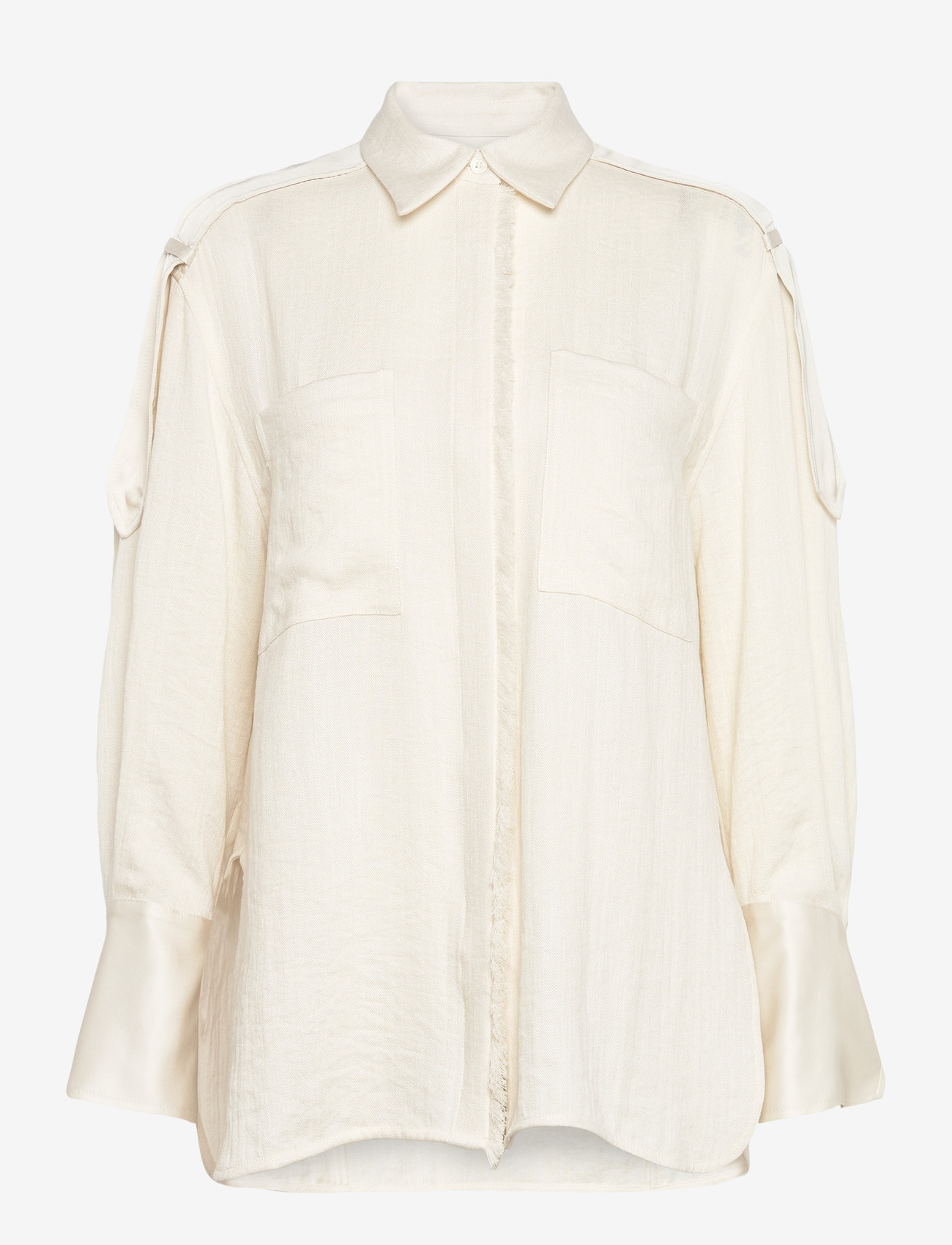 Day Birger et Mikkelsen - Norma - Contrast Linen - jeansskjortor - jet stream - 1