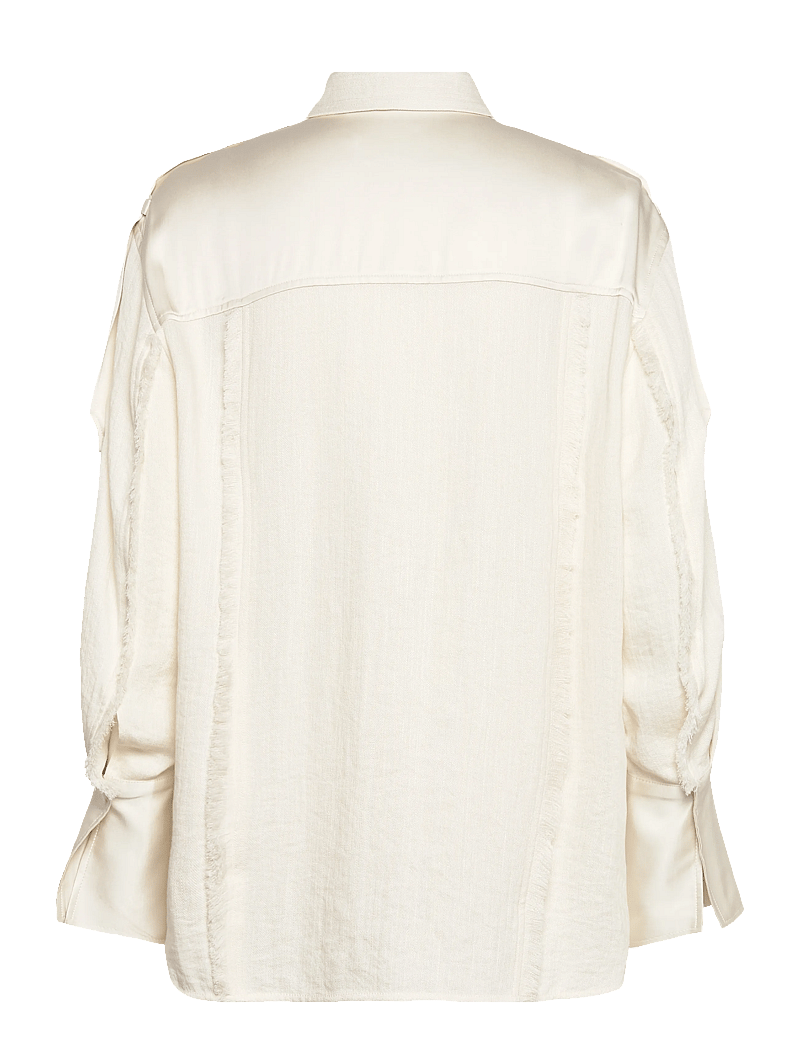 Day Birger et Mikkelsen - Norma - Contrast Linen - jeansskjortor - jet stream - 2