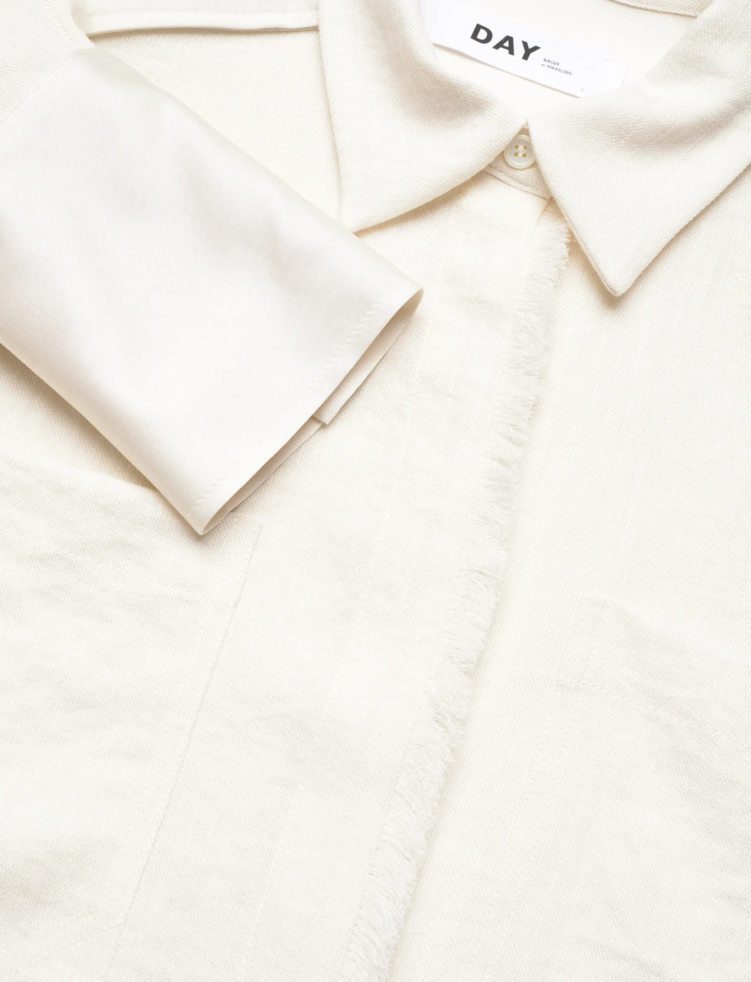 Day Birger et Mikkelsen - Norma - Contrast Linen - denimskjorter - jet stream - 5