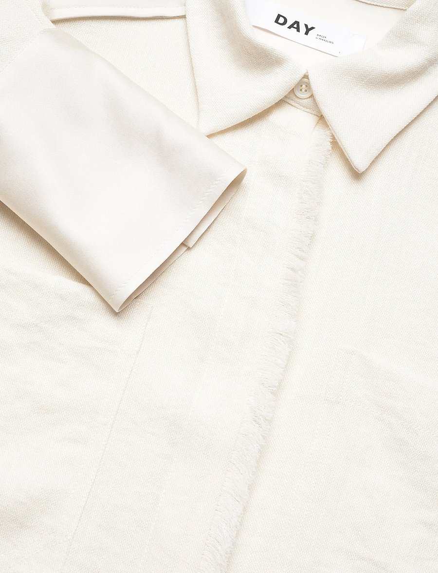 Day Birger et Mikkelsen - Norma - Contrast Linen - denimskjorter - jet stream - 5