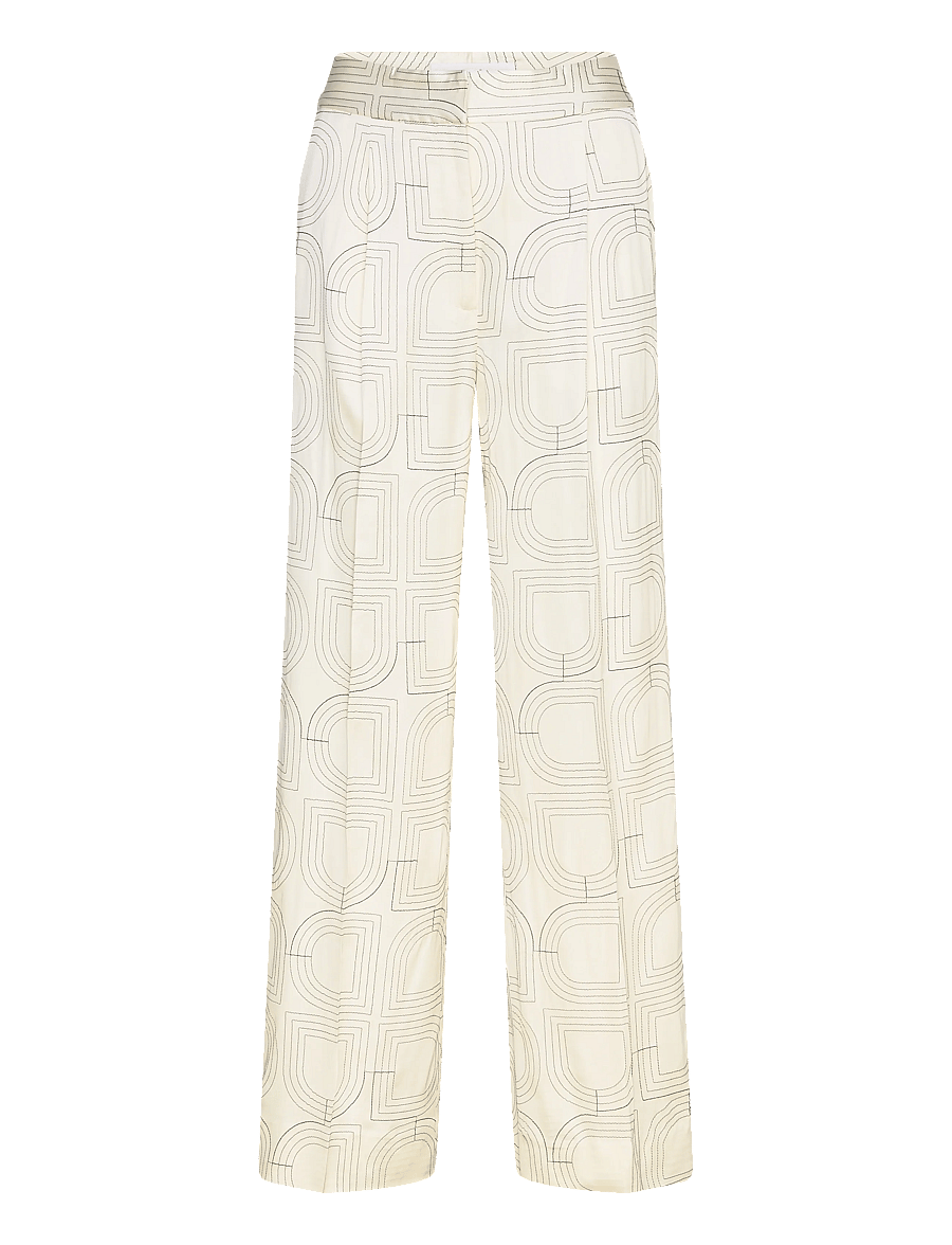 Day Birger et Mikkelsen - Phoebe - Fluid Viscose Stitch - hosen mit weitem bein - jet stream - 1